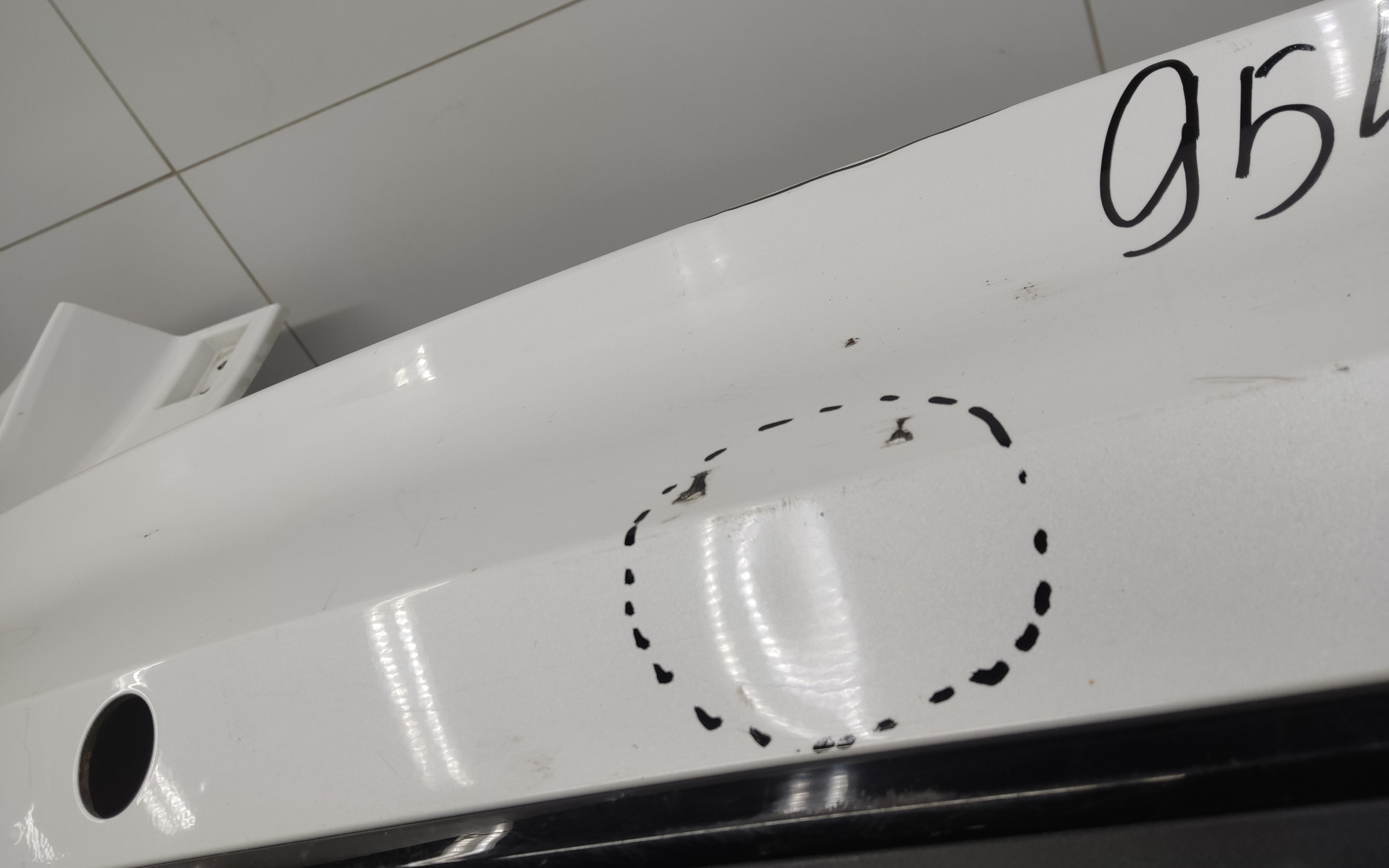 Бампер задний Haval F7 1 Restail