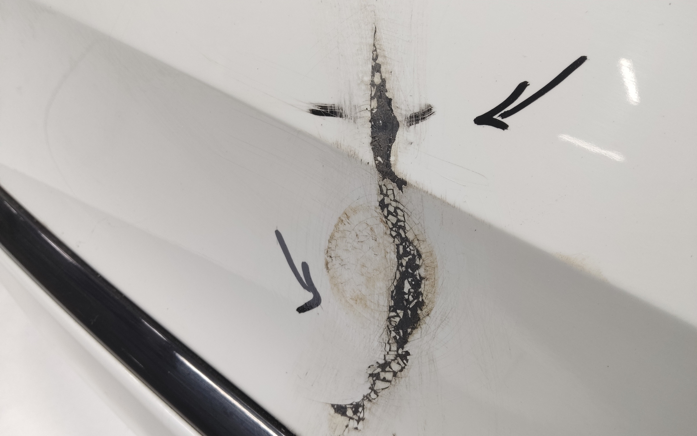 Бампер задний Volkswagen Polo 5 Sedan Restail