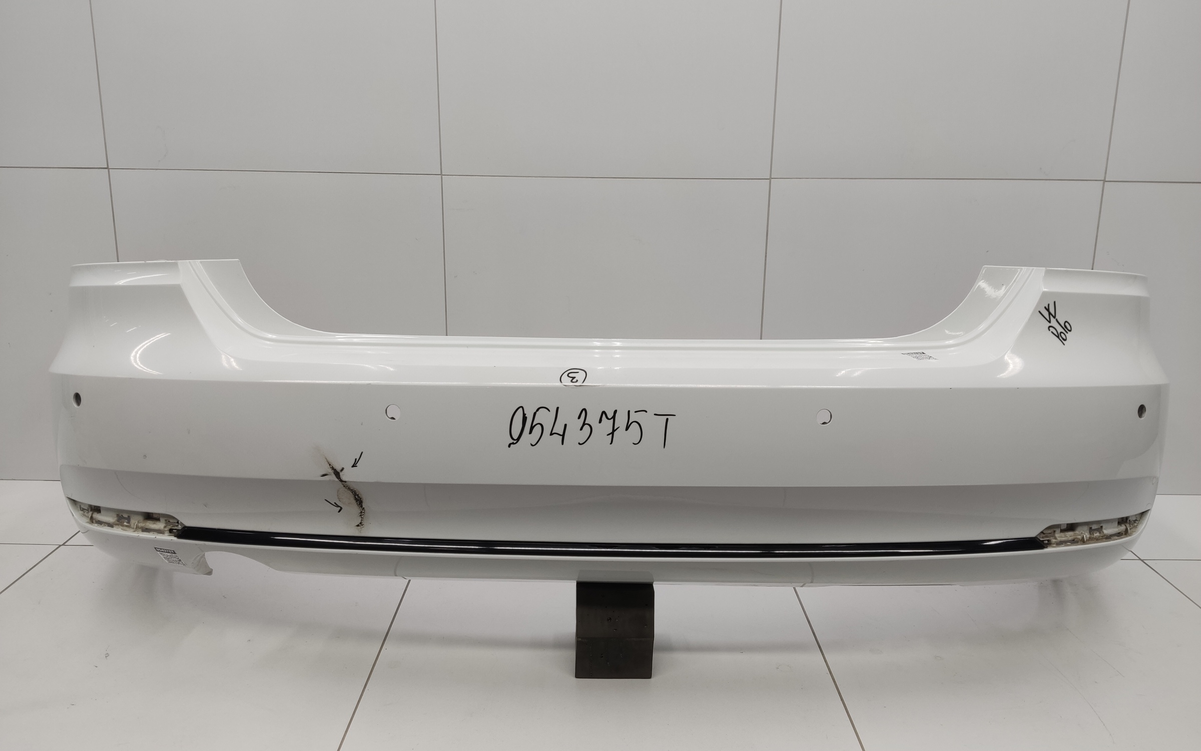 Бампер задний Volkswagen Polo 5 Sedan Restail