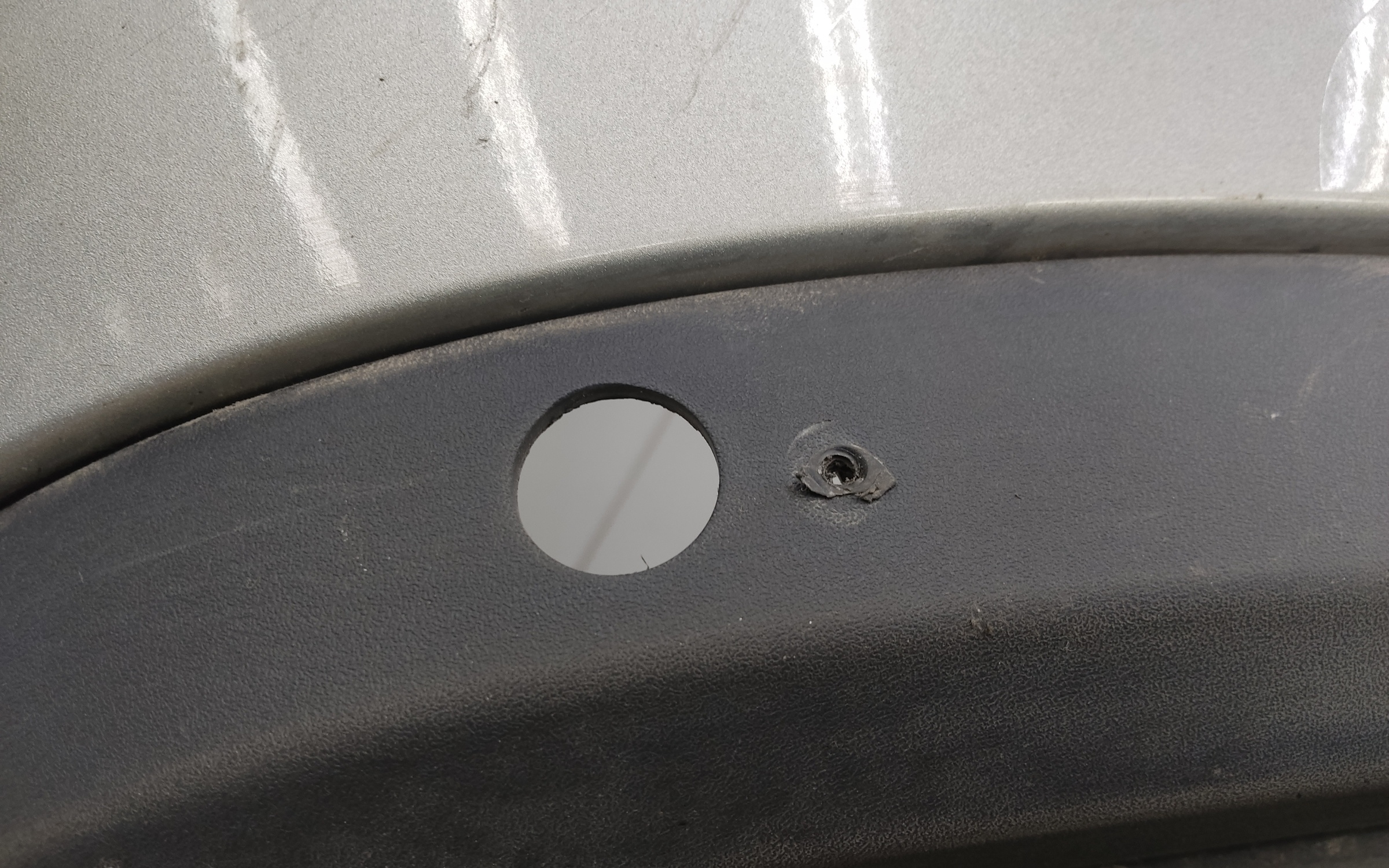 Бампер задний Skoda Rapid 2