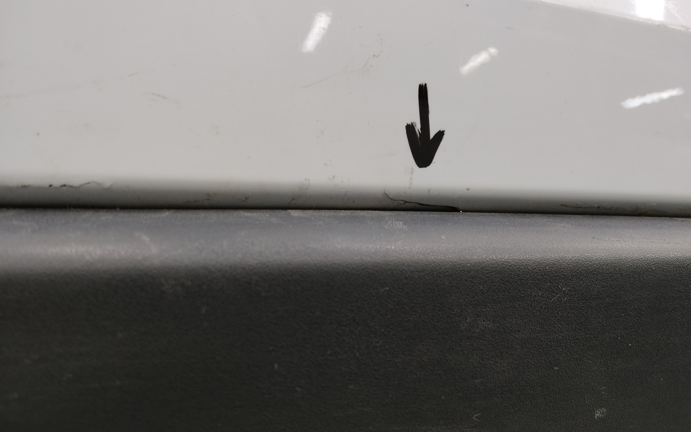 Бампер задний верхняя часть Geely Coolray