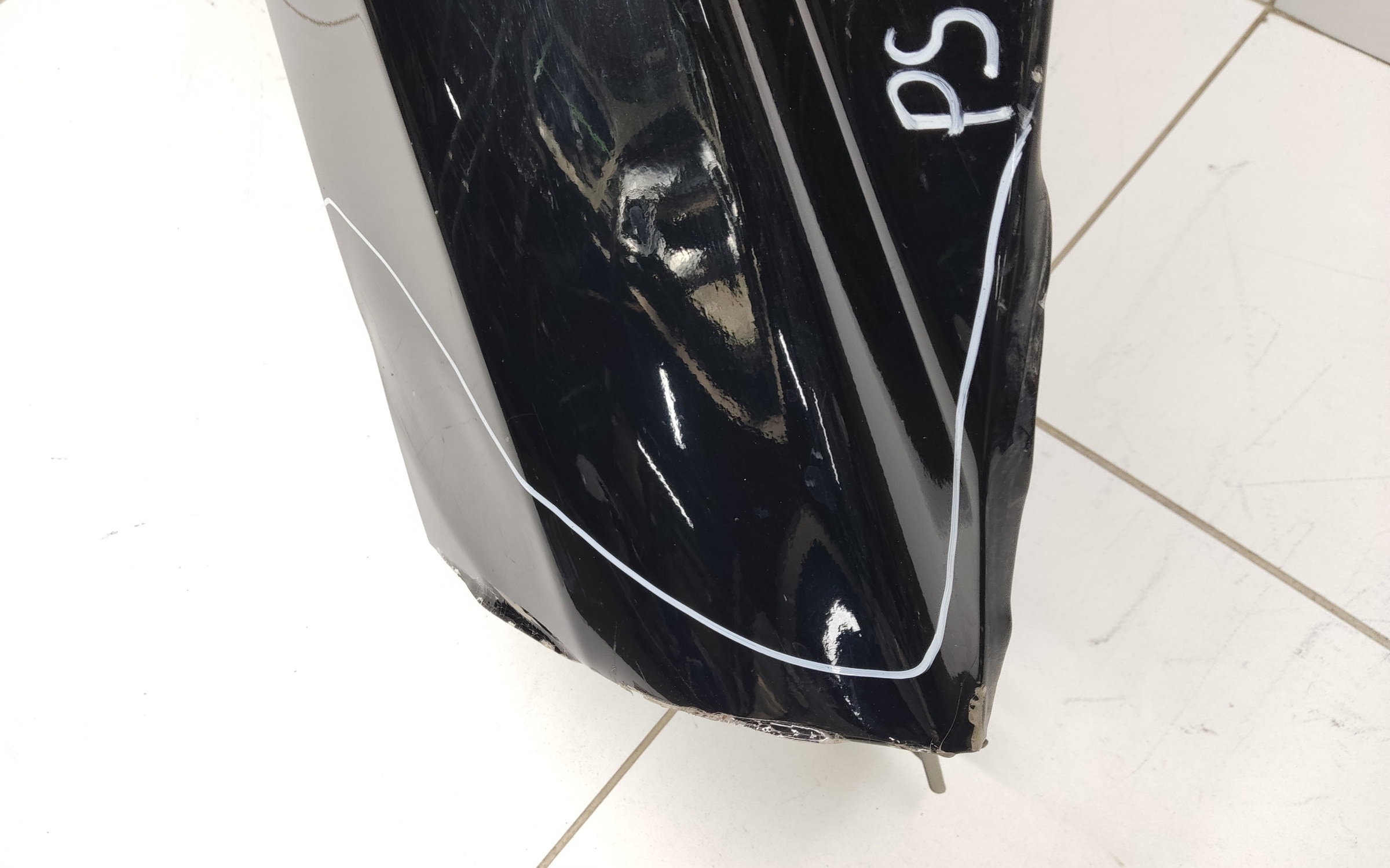 Крыло переднее правое Mitsubishi Pajero Sport 3 Restail без повотрителя