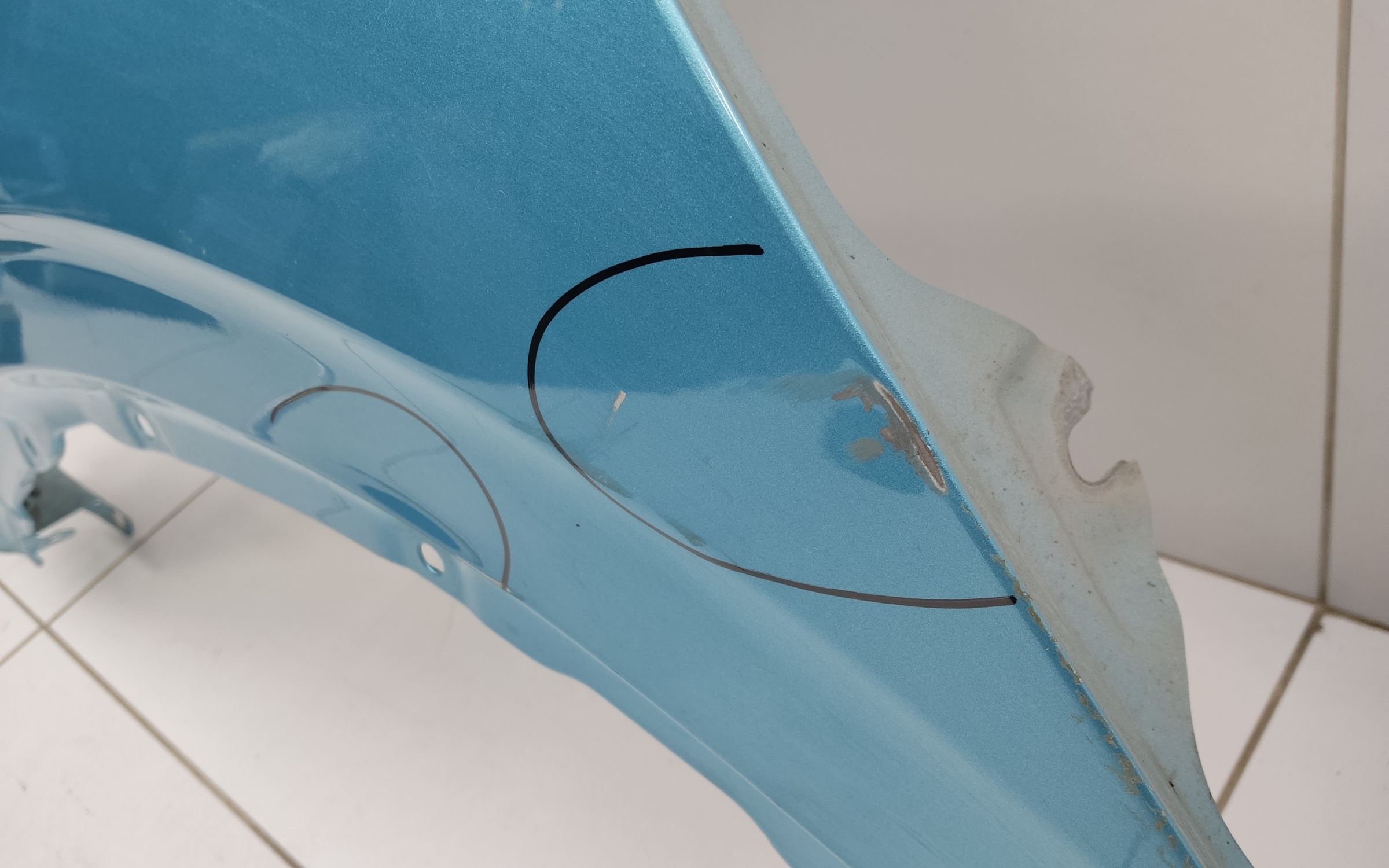 Крыло переднее левое Geely Coolray Restail