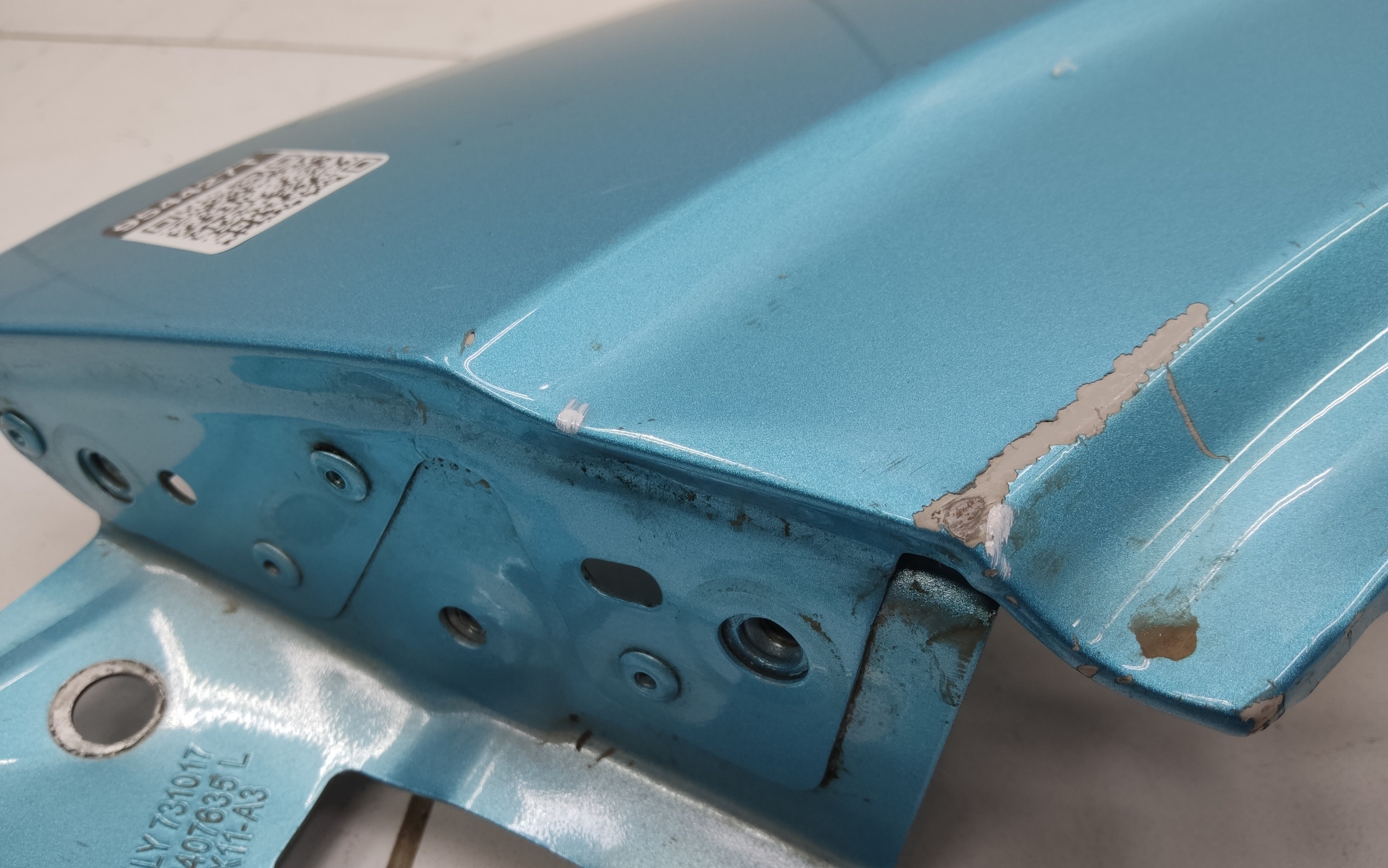 Крыло переднее левое Geely Coolray Restail