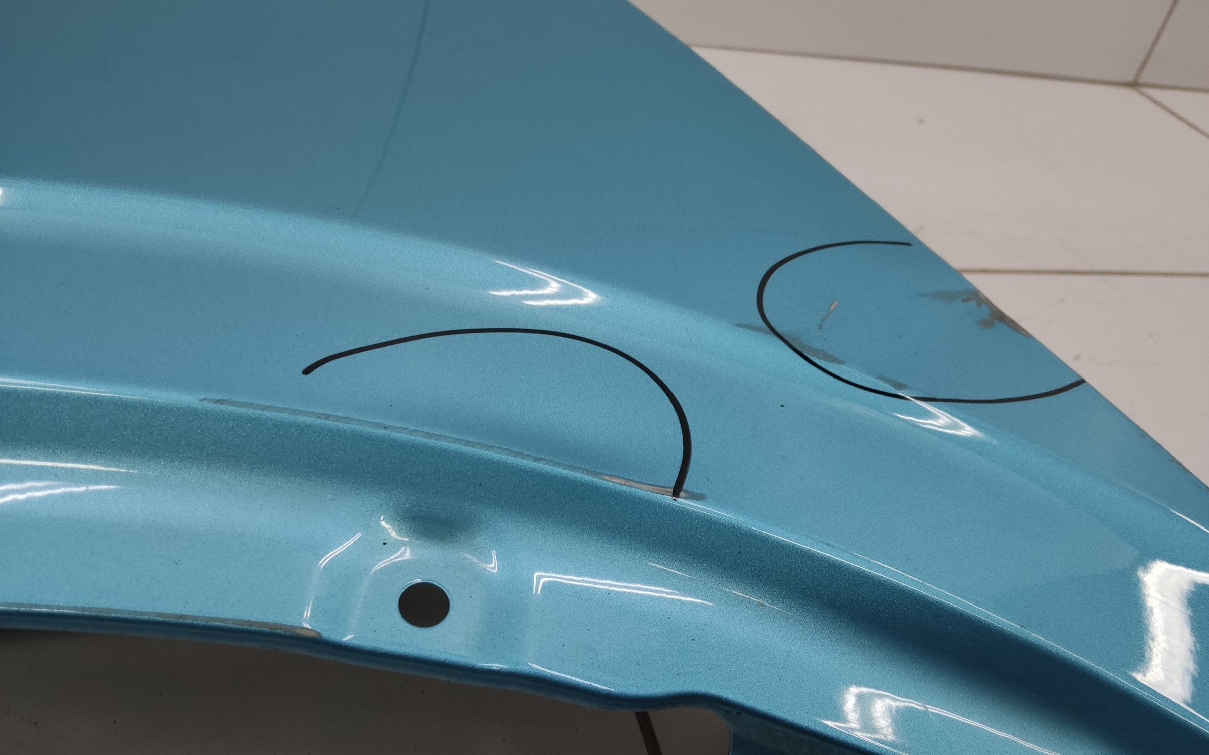 Крыло переднее левое Geely Coolray Restail