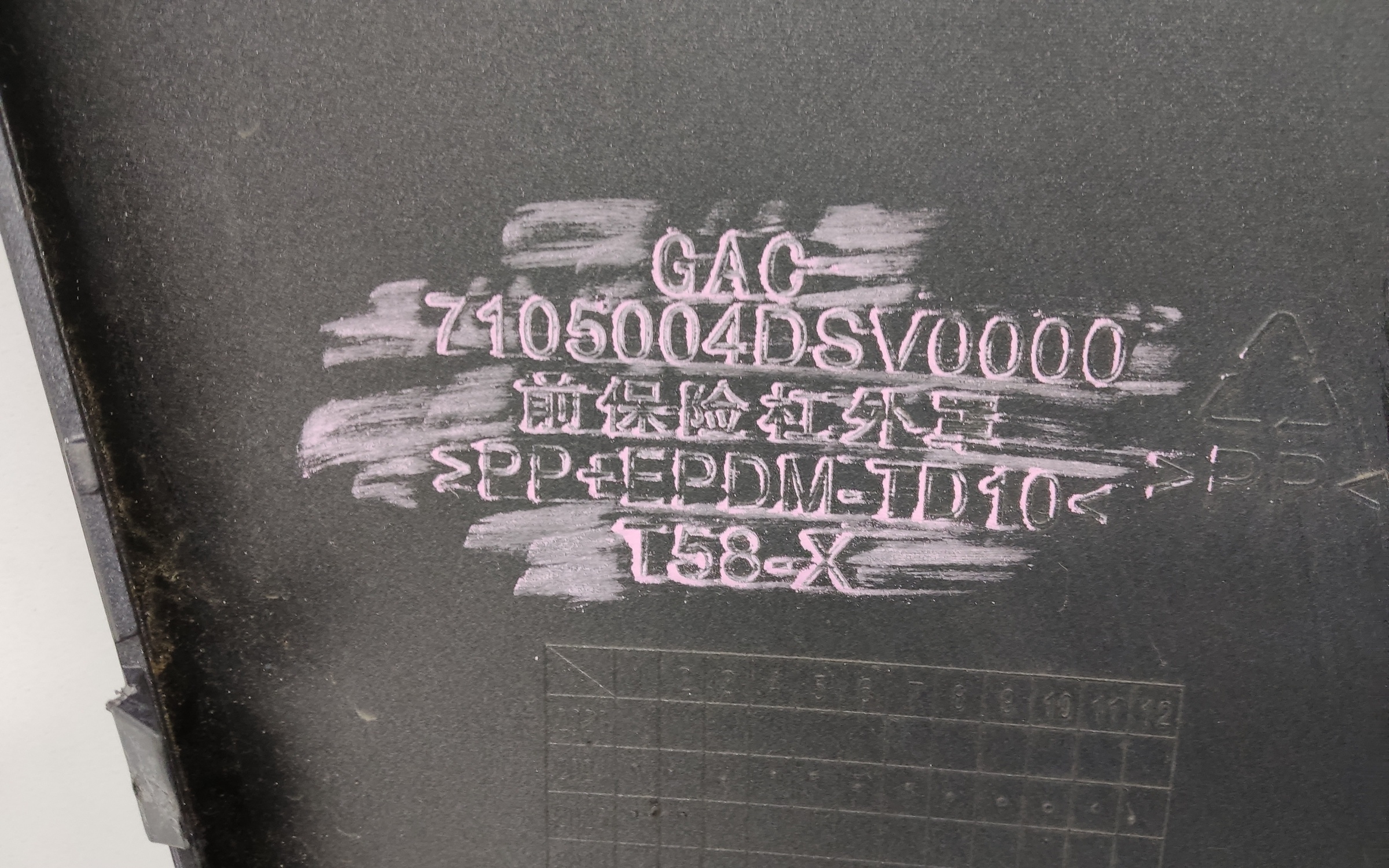 Бампер передний Gac GS4