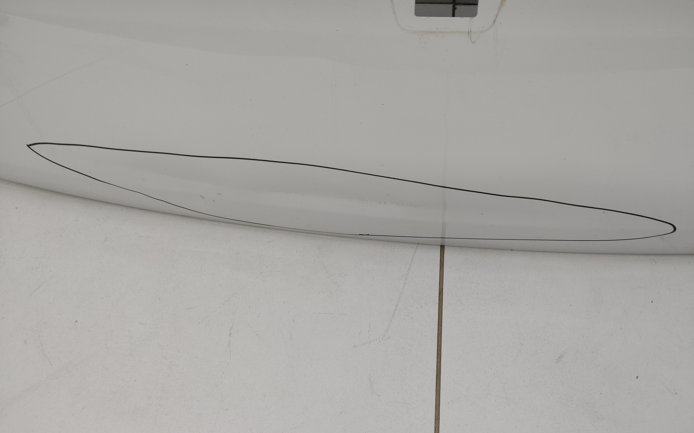 Крышка багажника Kia Rio 4 Sedan Restail под камеру не под эмблему