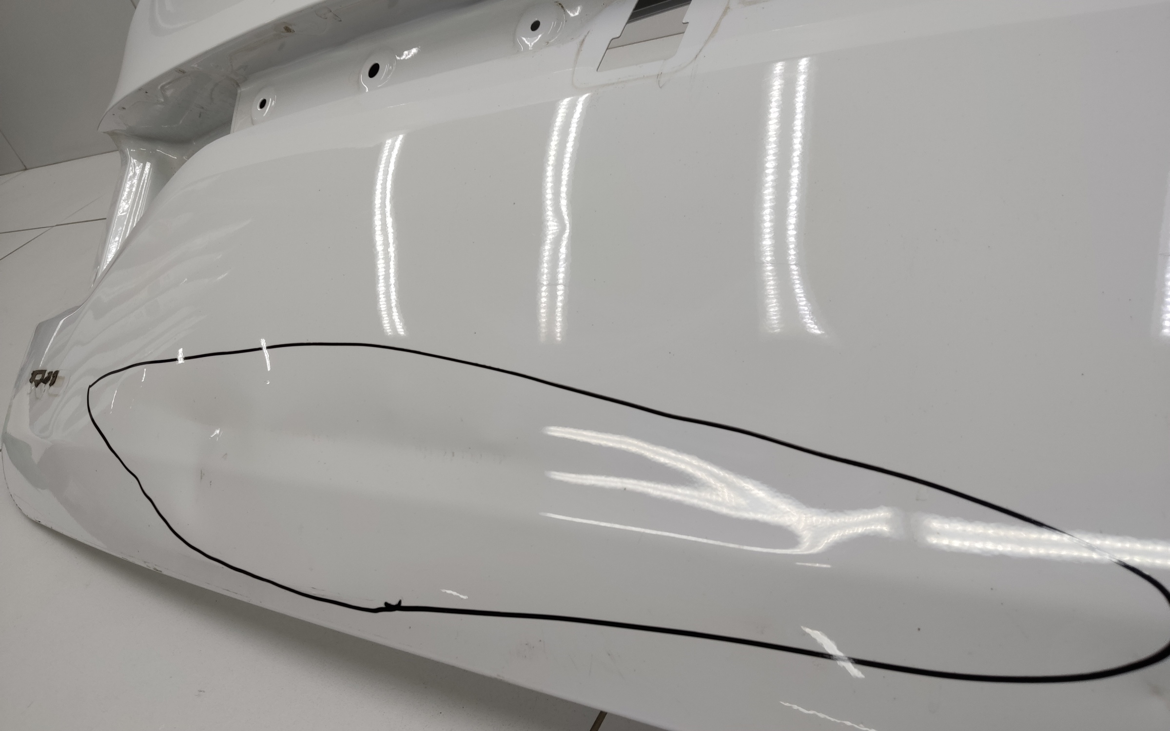 Крышка багажника Kia Rio 4 Sedan Restail под камеру не под эмблему