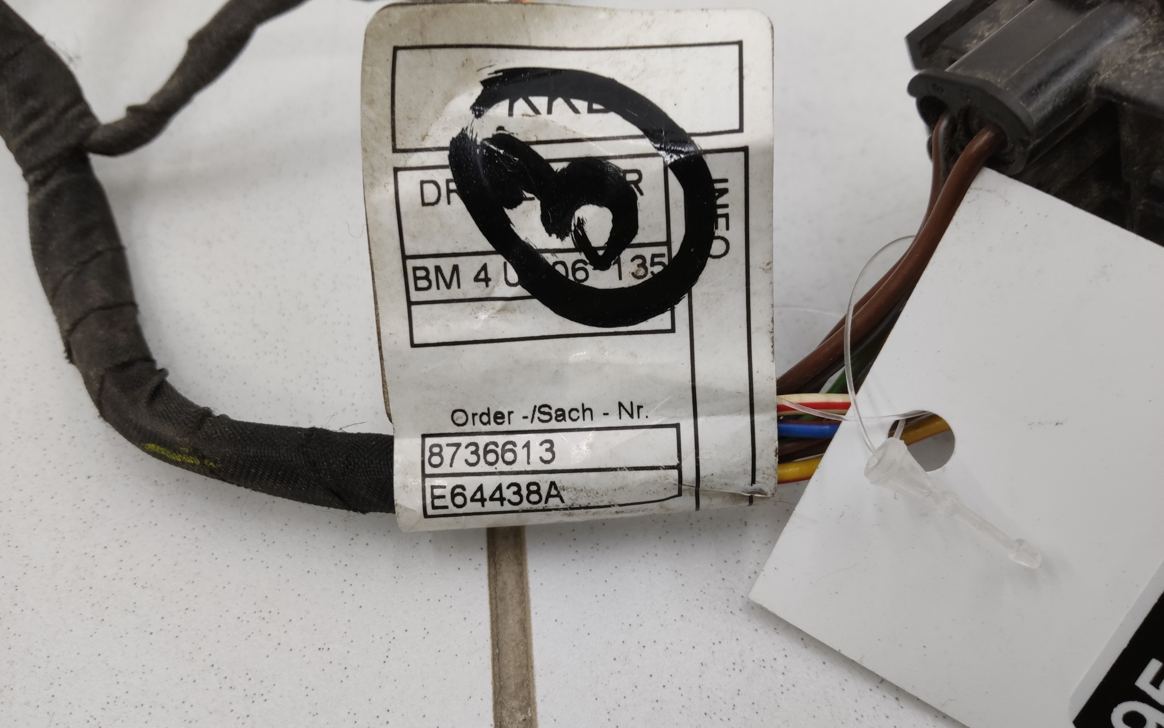 Проводка переднего бампера под парктроники BMW X5 G05