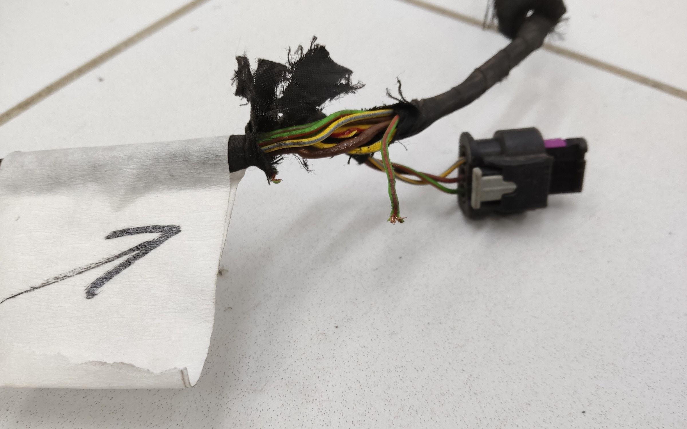 Проводка переднего бампера под парктроники BMW X5 G05