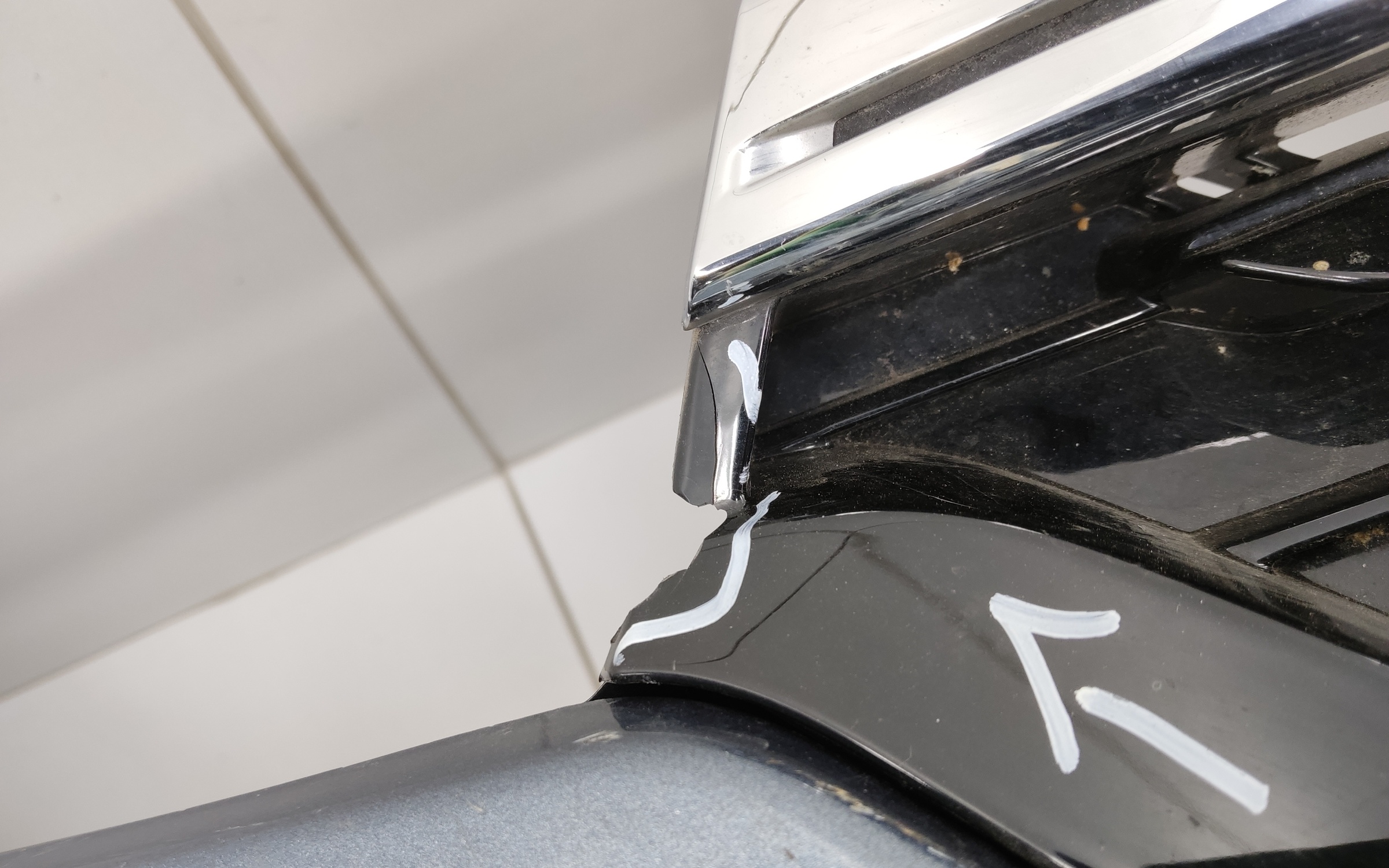 Бампер передний Chery Tiggo 4 Restail