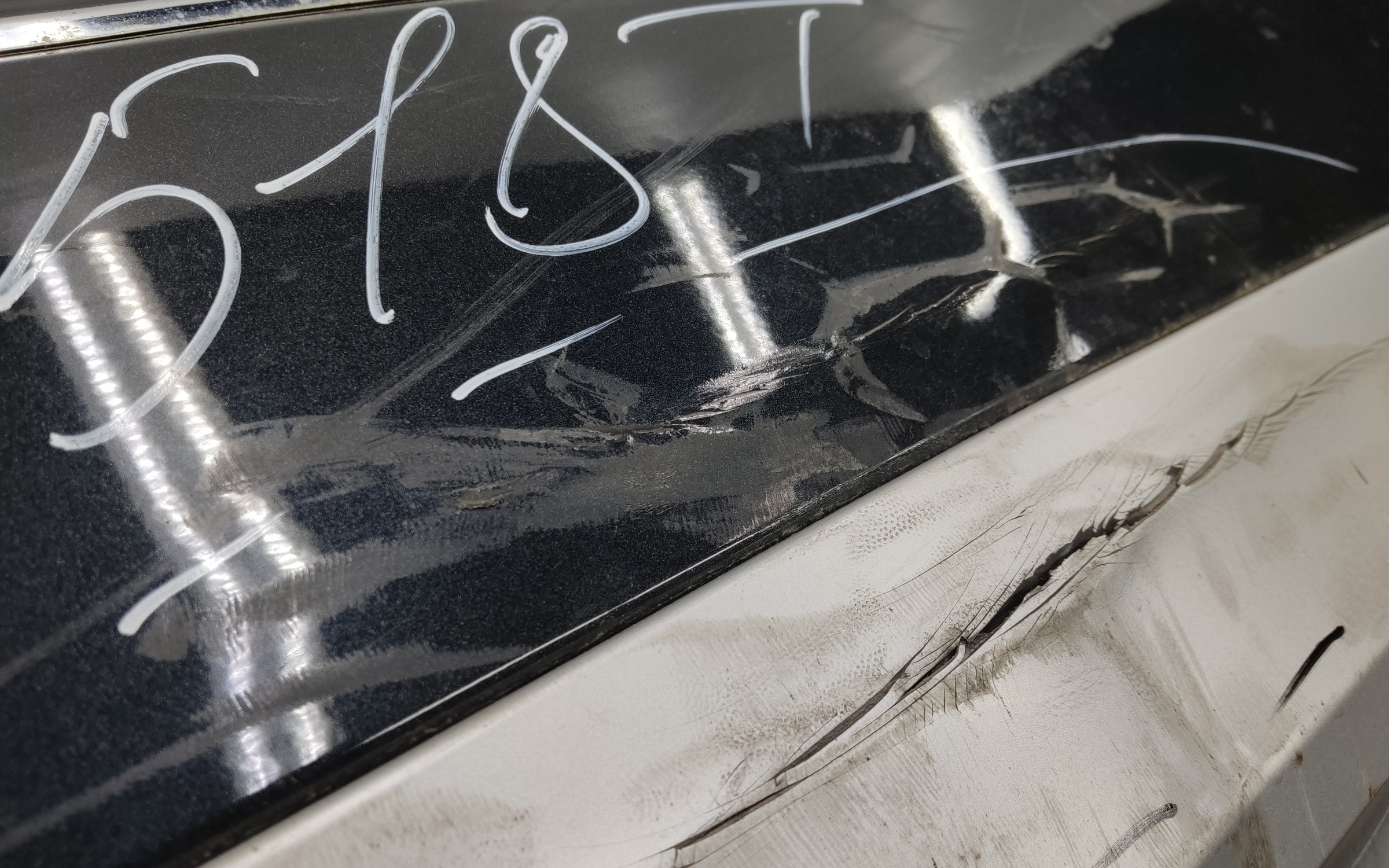 Бампер задний Volvo XC90 2