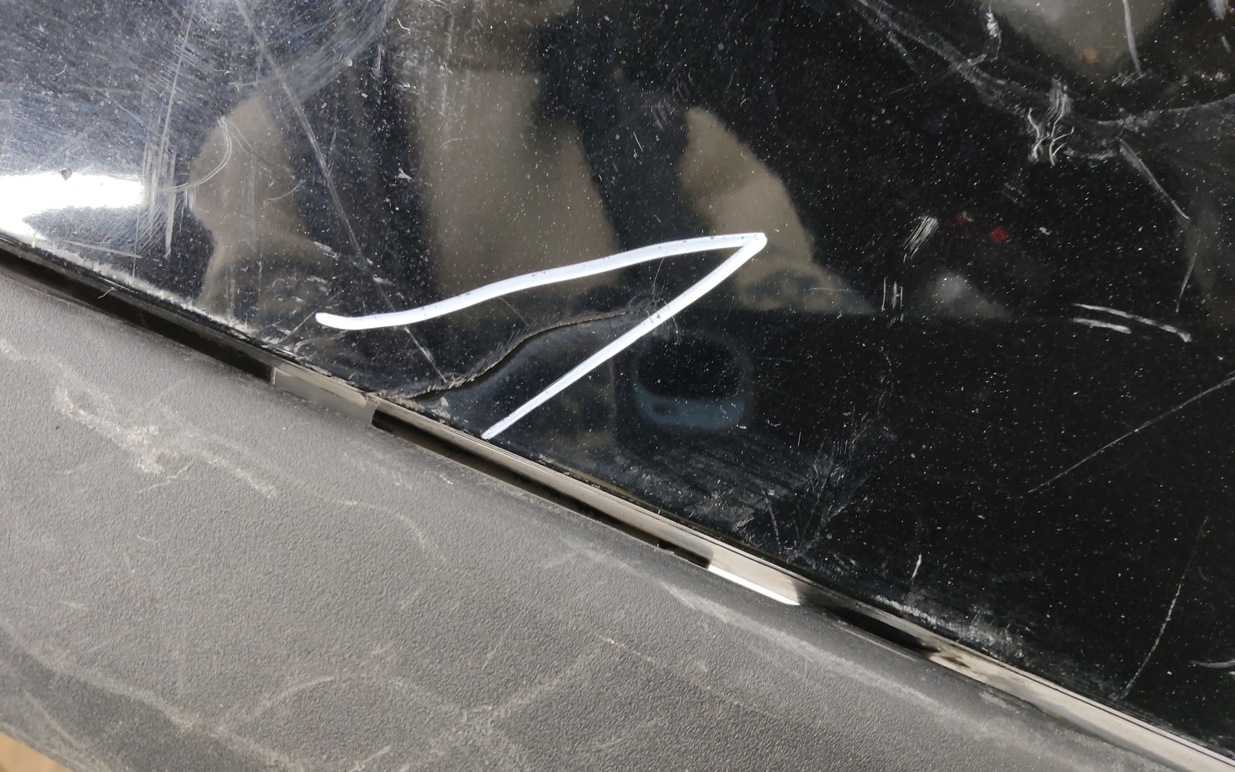 Бампер передний Toyota Highlander 4 U70