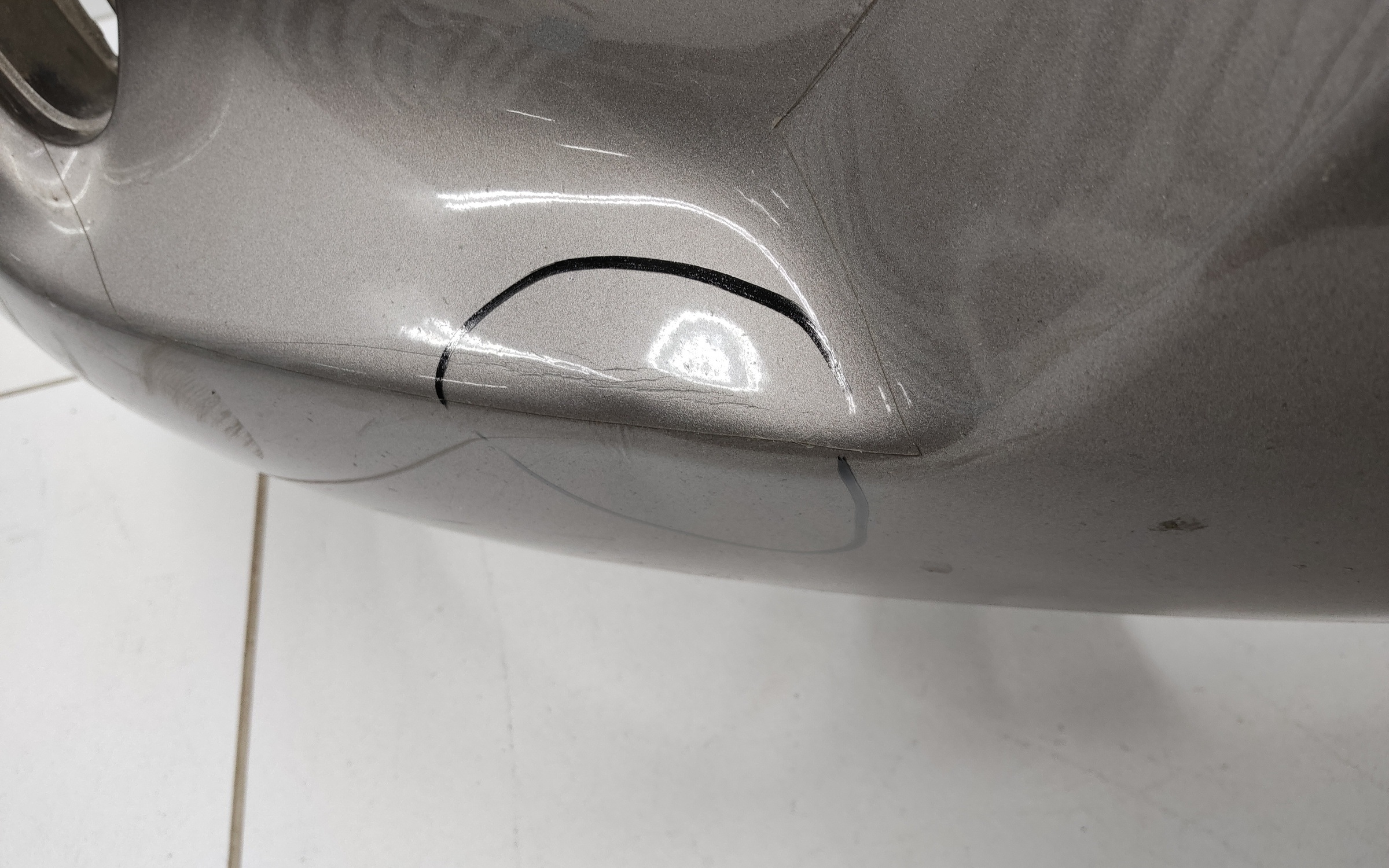 Бампер передний Toyota Land Cruiser Prado 150 Restail 2