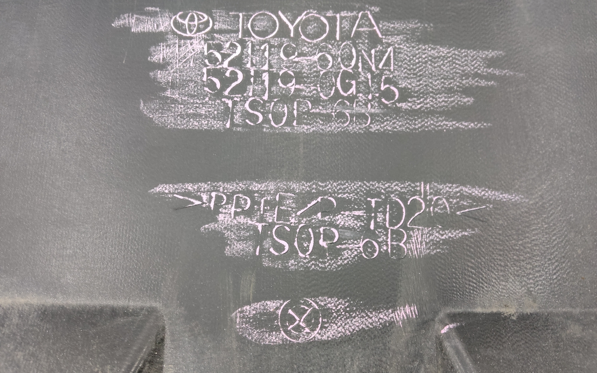 Бампер передний Toyota Land Cruiser Prado 150 Restail 2