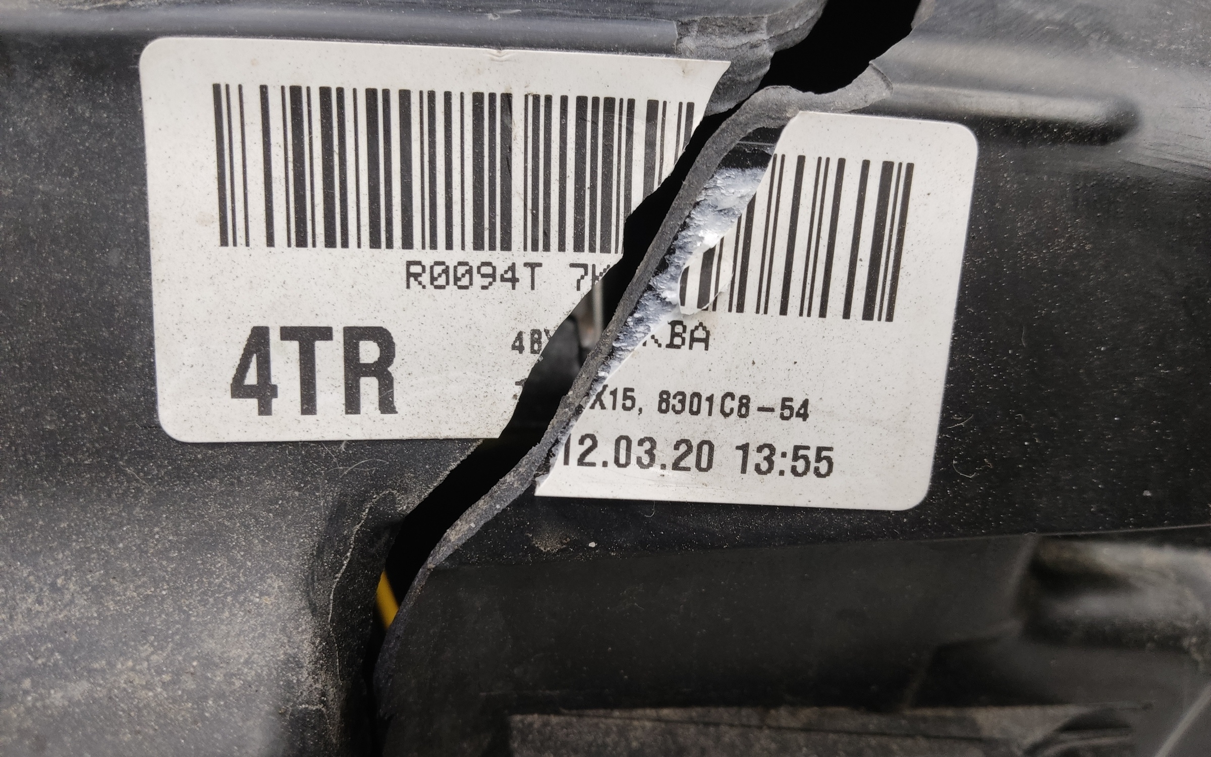 Фара передняя правая Mitsubishi Outlander 3 Restail 2 галоген