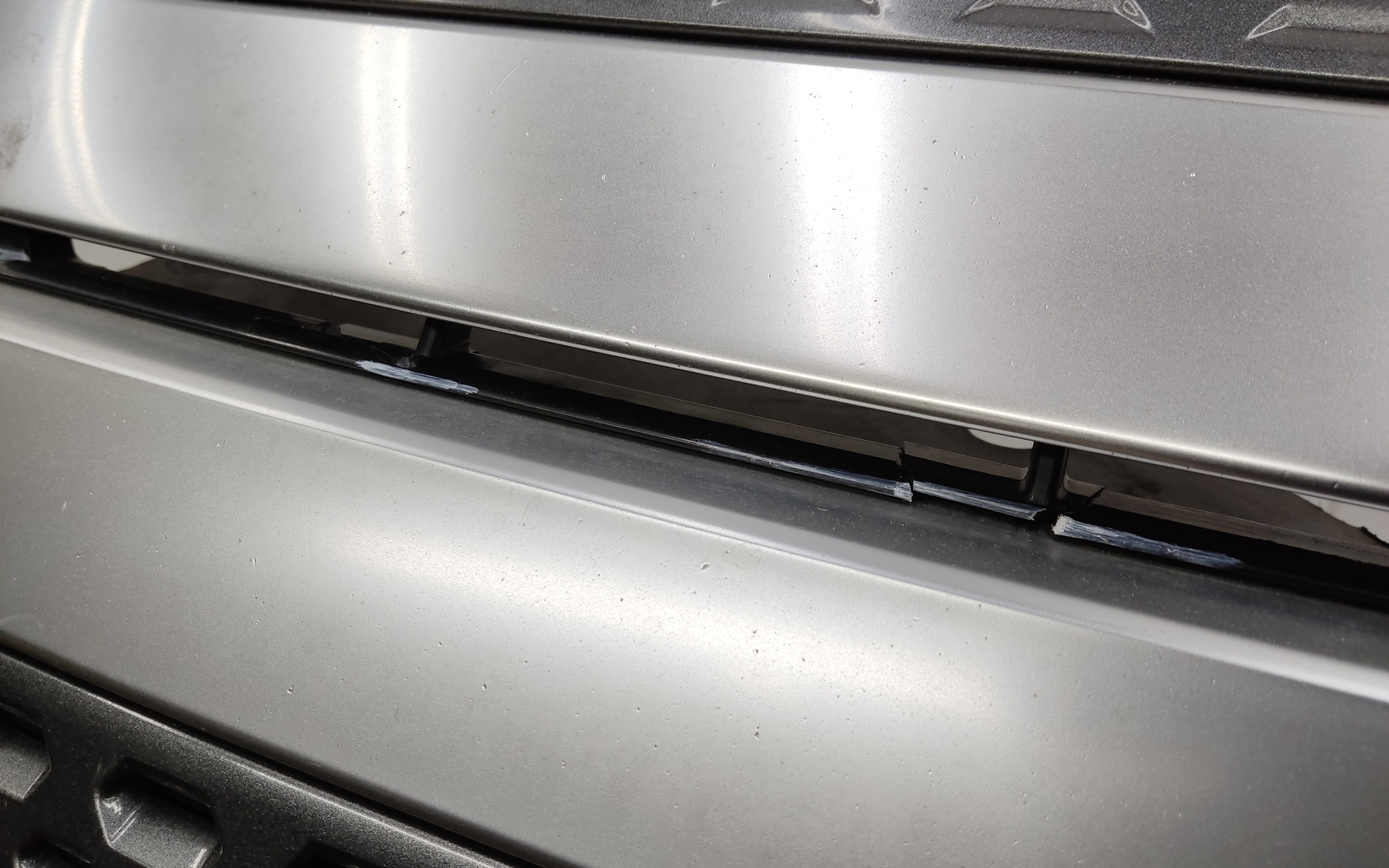 Бампер передний Mitsubishi Outlander 3 Restail 3