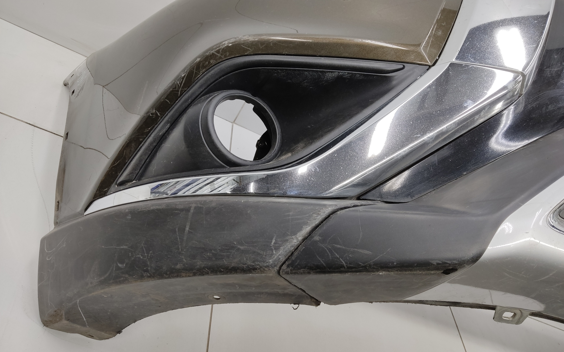 Бампер передний Mitsubishi Outlander 3 Restail 3