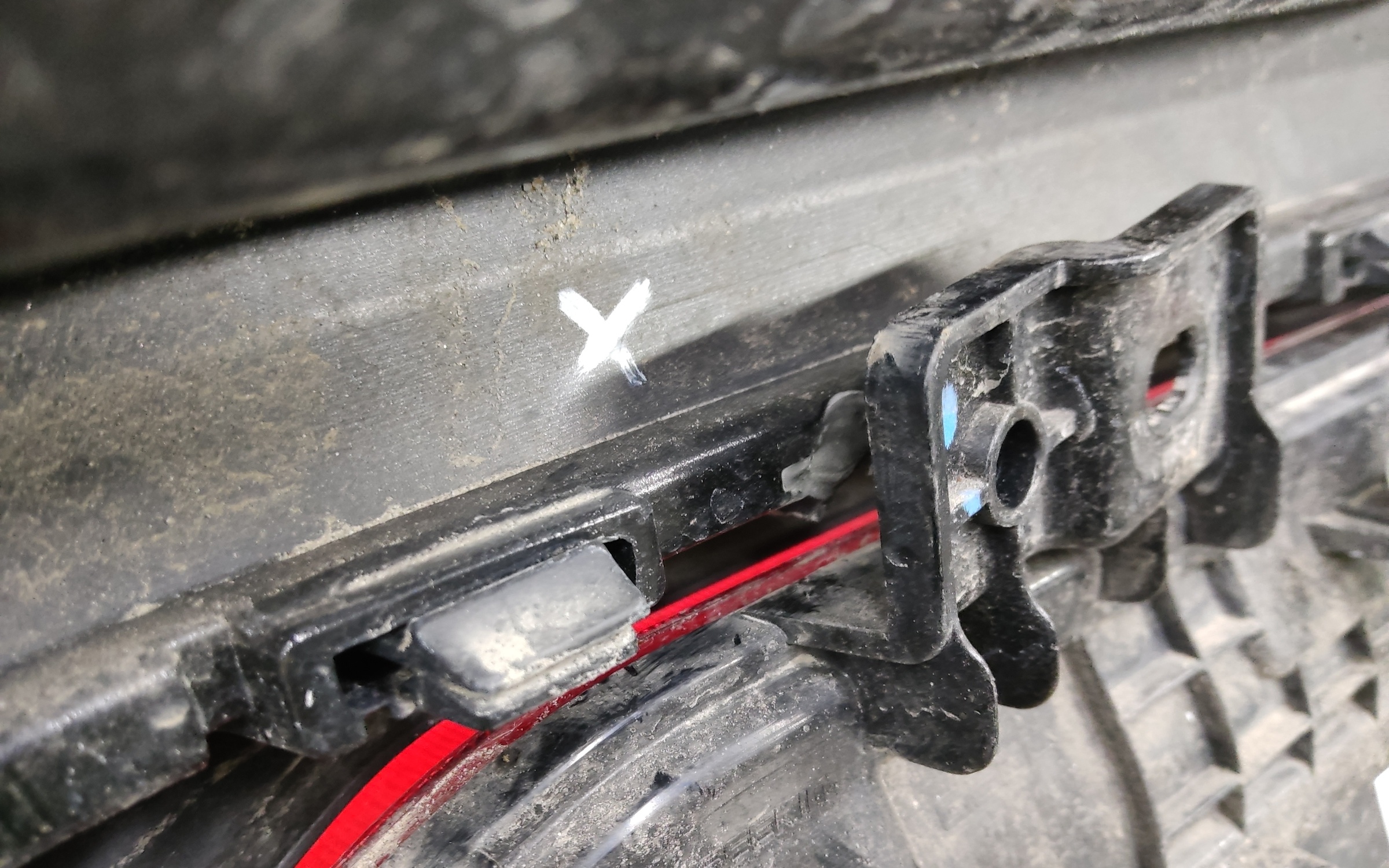 Бампер задний Geely Atlas 2