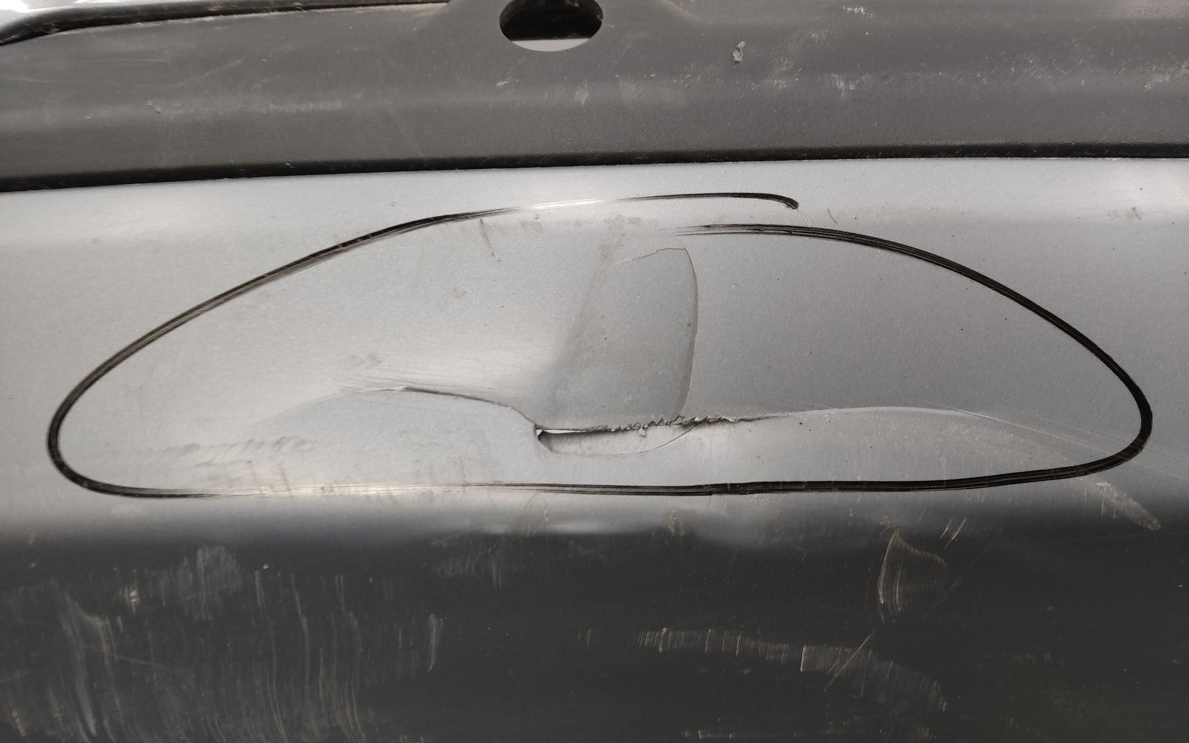 Бампер задний Geely Atlas 2