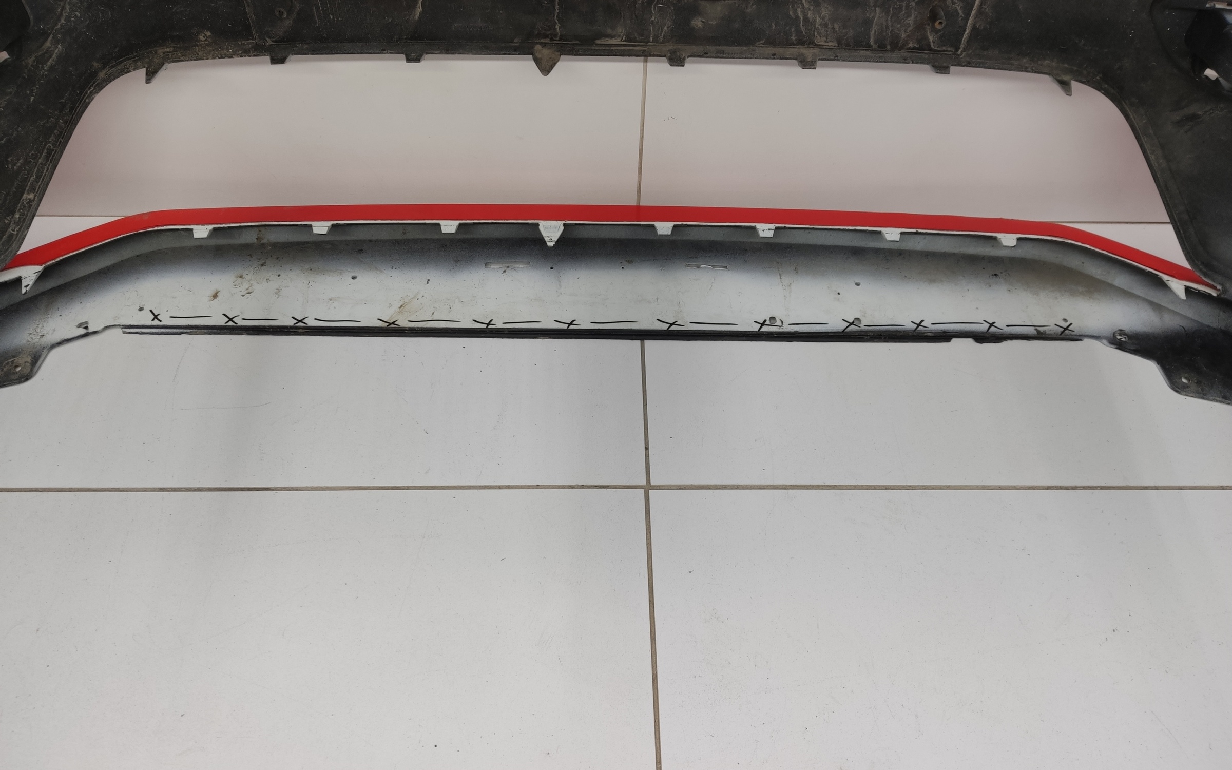 Бампер передний Renault Logan 2 Restail