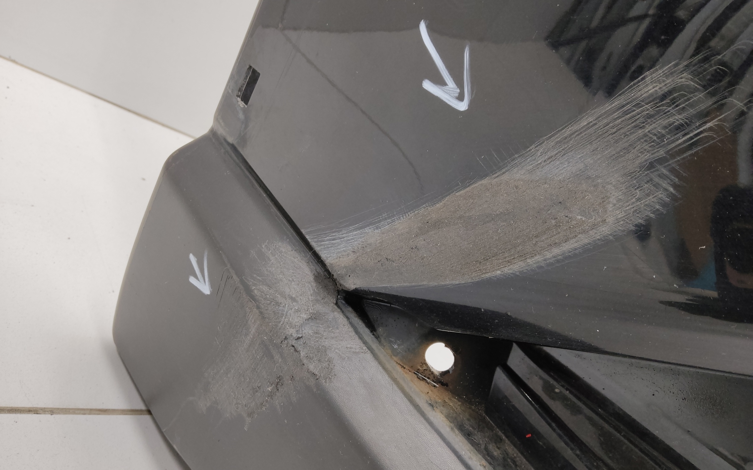 Бампер передний Mitsubishi Outlander 3 Restail 3