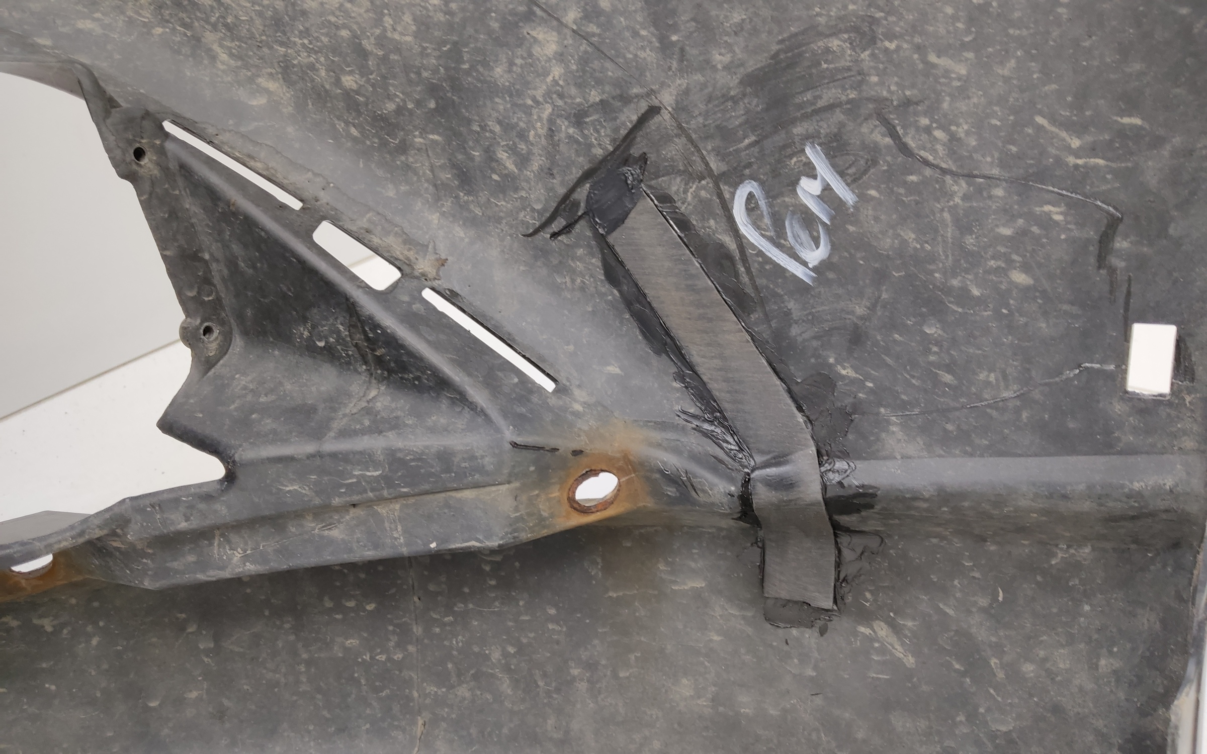 Бампер передний Mitsubishi Outlander 3 Restail 3