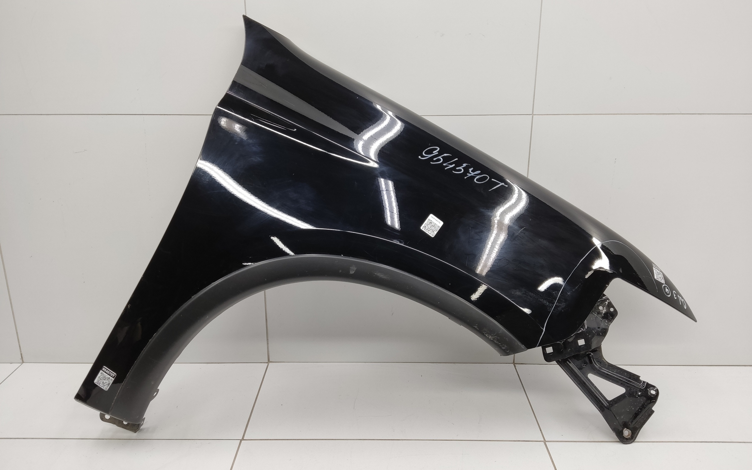 Крыло переднее правое Mitsubishi Outlander 3 Restail 2 без повторителя