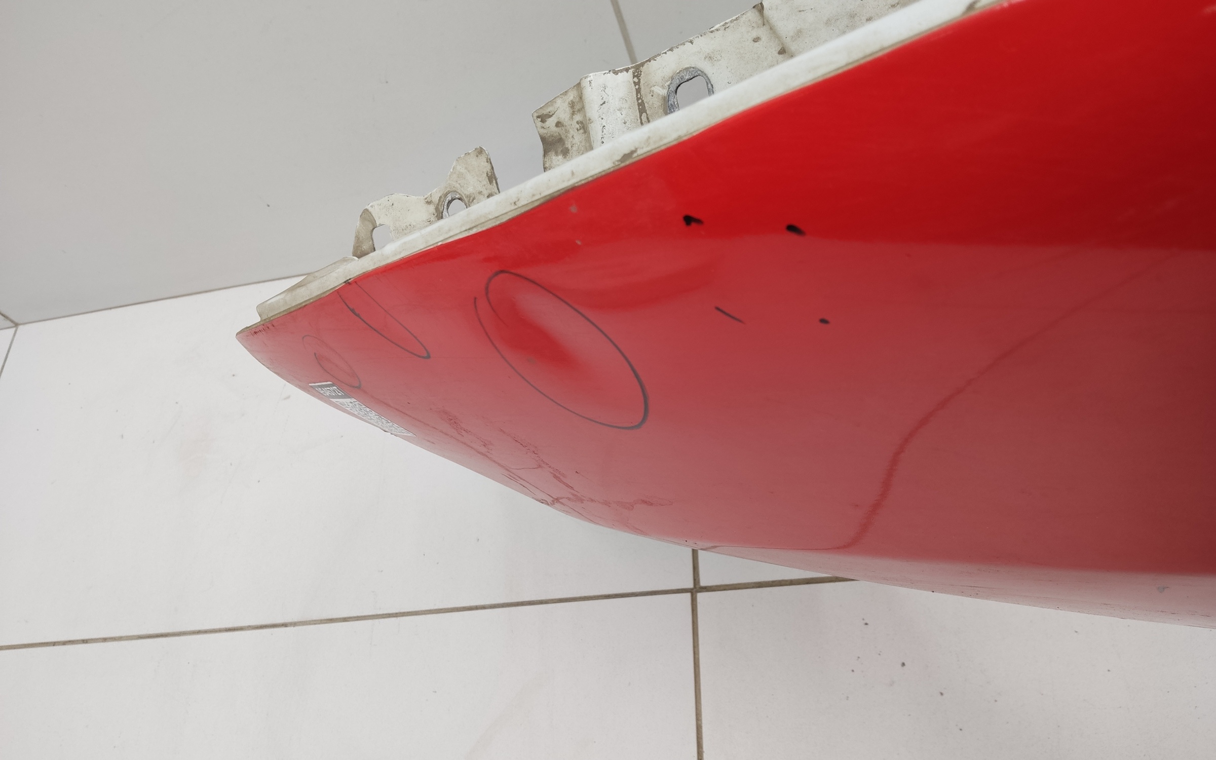 Крыло переднее левое Renault Logan 2 под повторитель