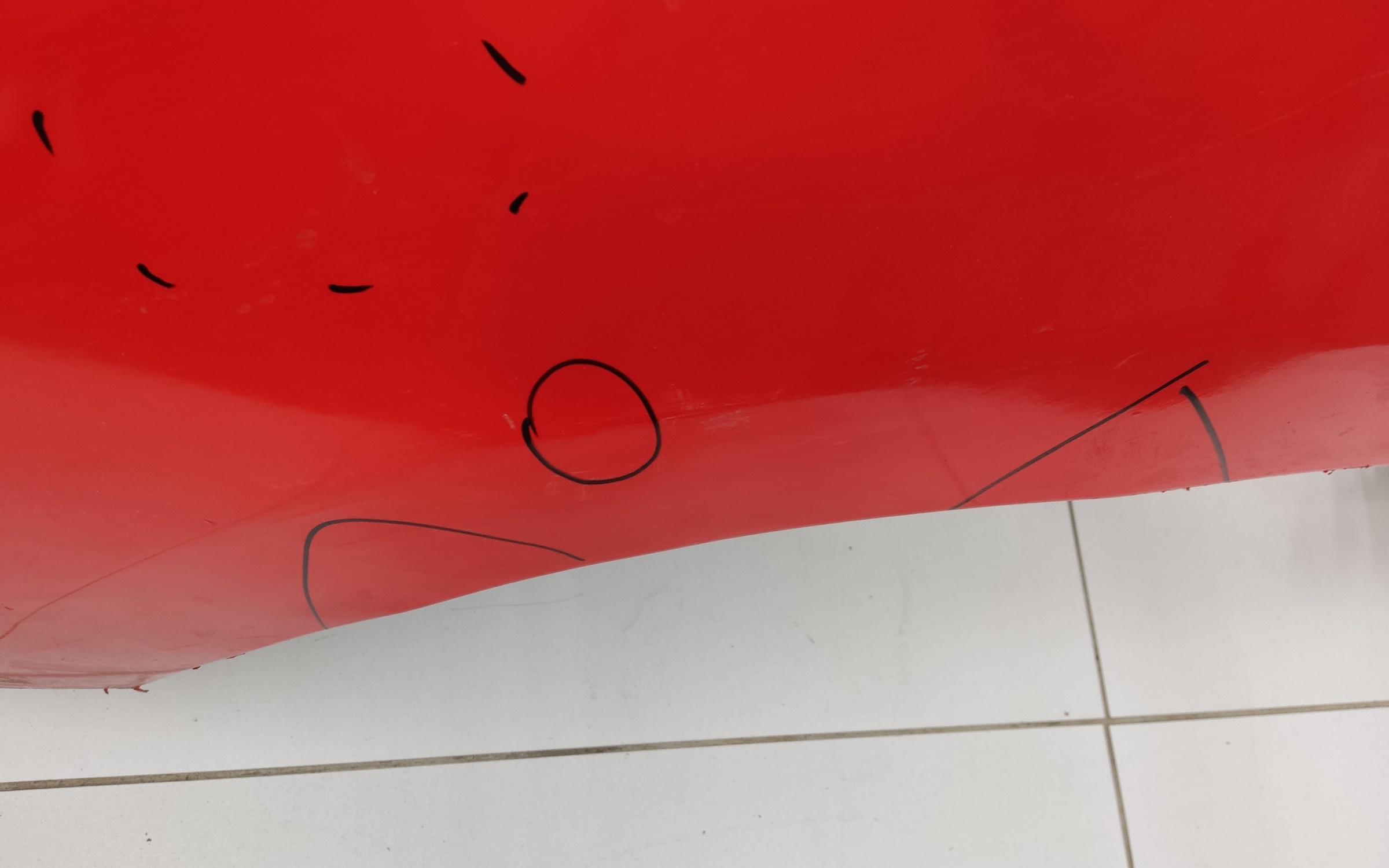 Крыло переднее левое Renault Logan 2 под повторитель