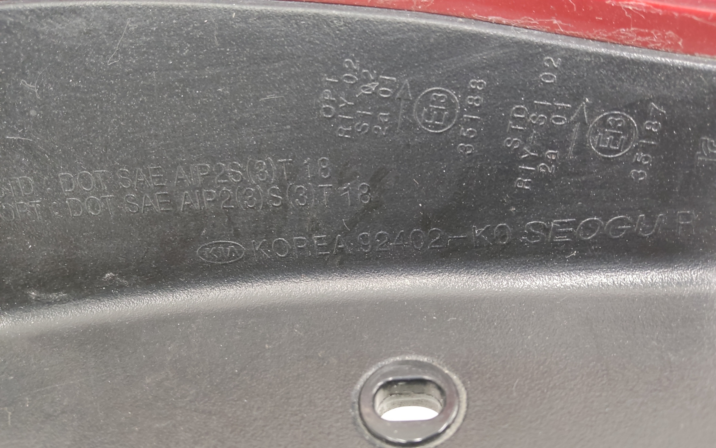 Фонарь задний правый Kia Soul 3