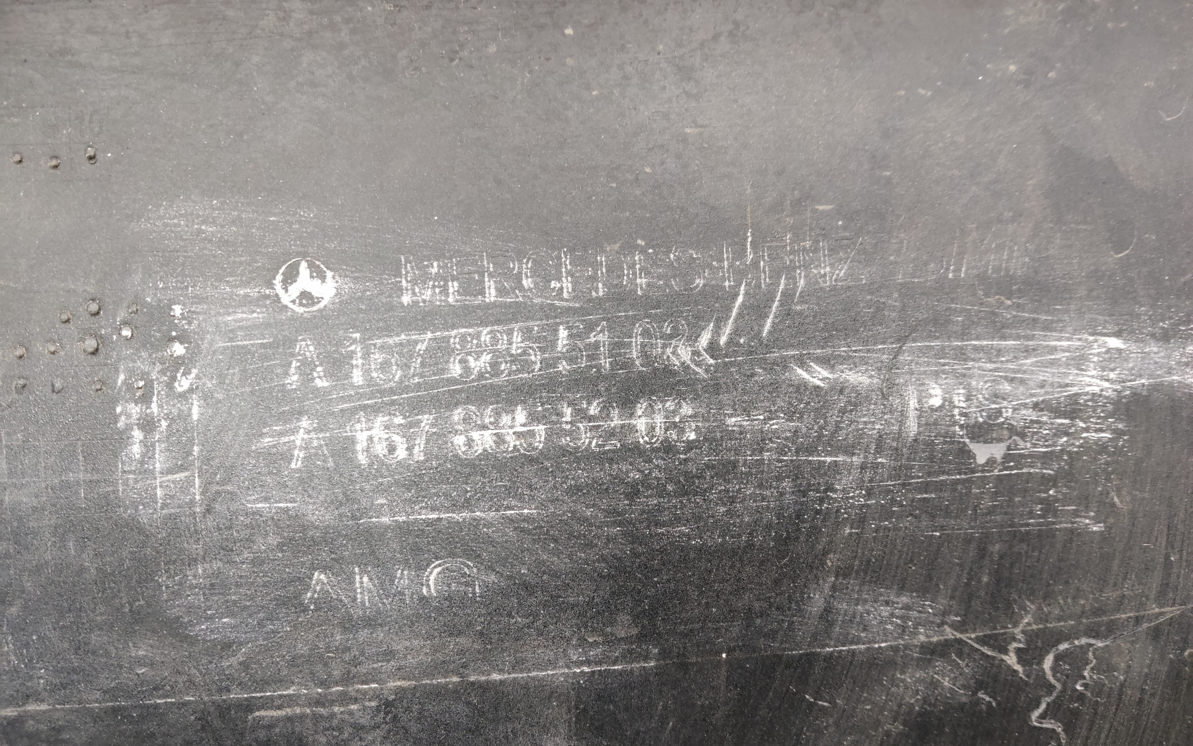 Бампер передний Mercedes-Benz GLE-Klasse V167 AMG