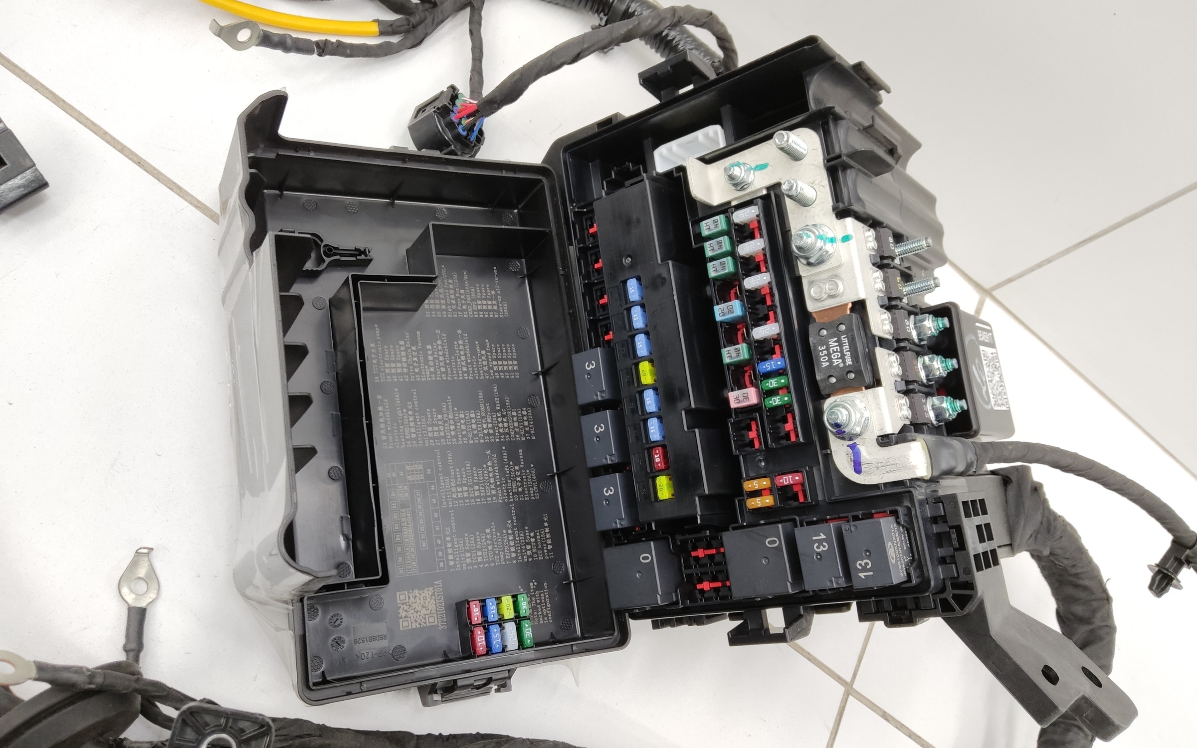 Проводка моторного отсека Haval Jolion