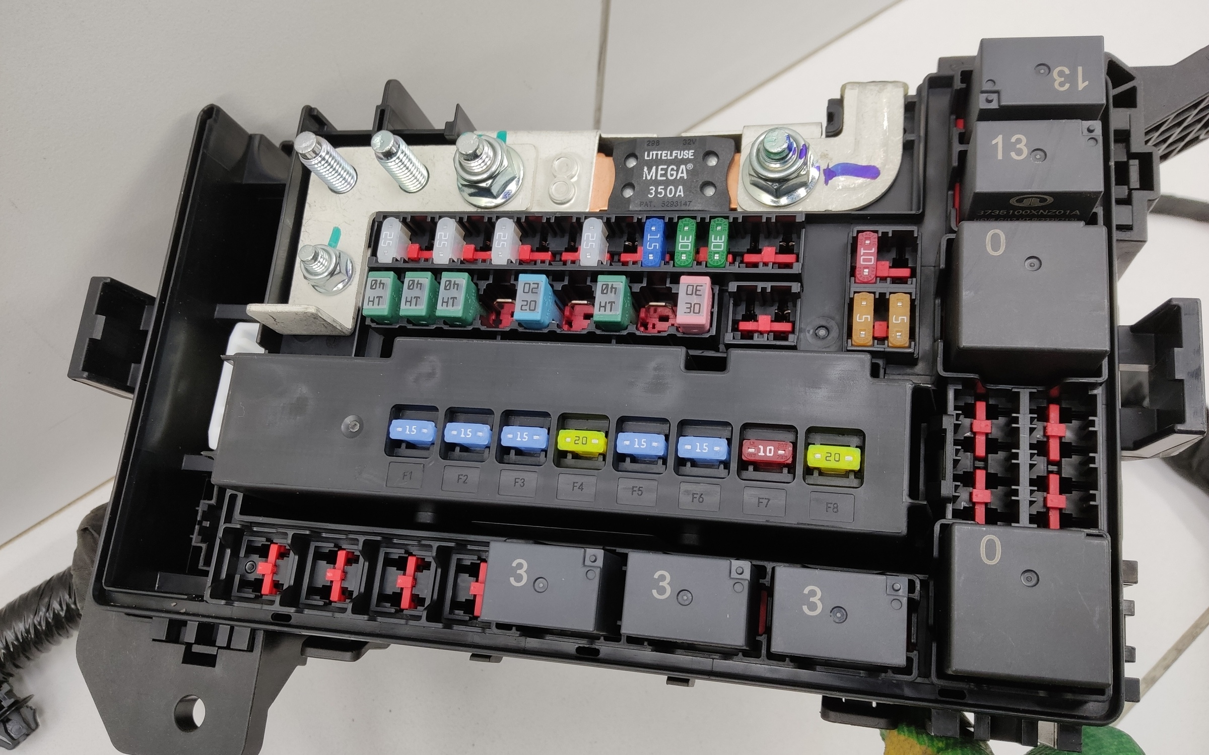 Проводка моторного отсека Haval Jolion