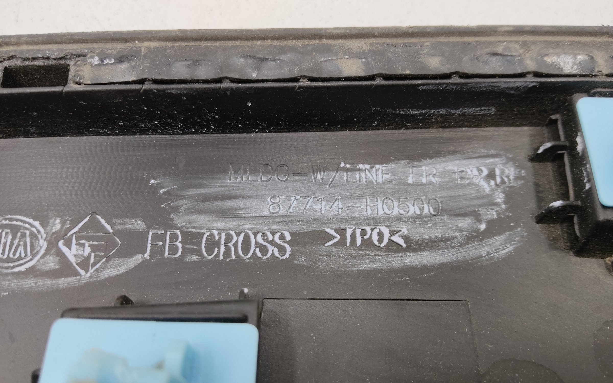 Накладка двери передней правой Kia Rio 4 X-Line