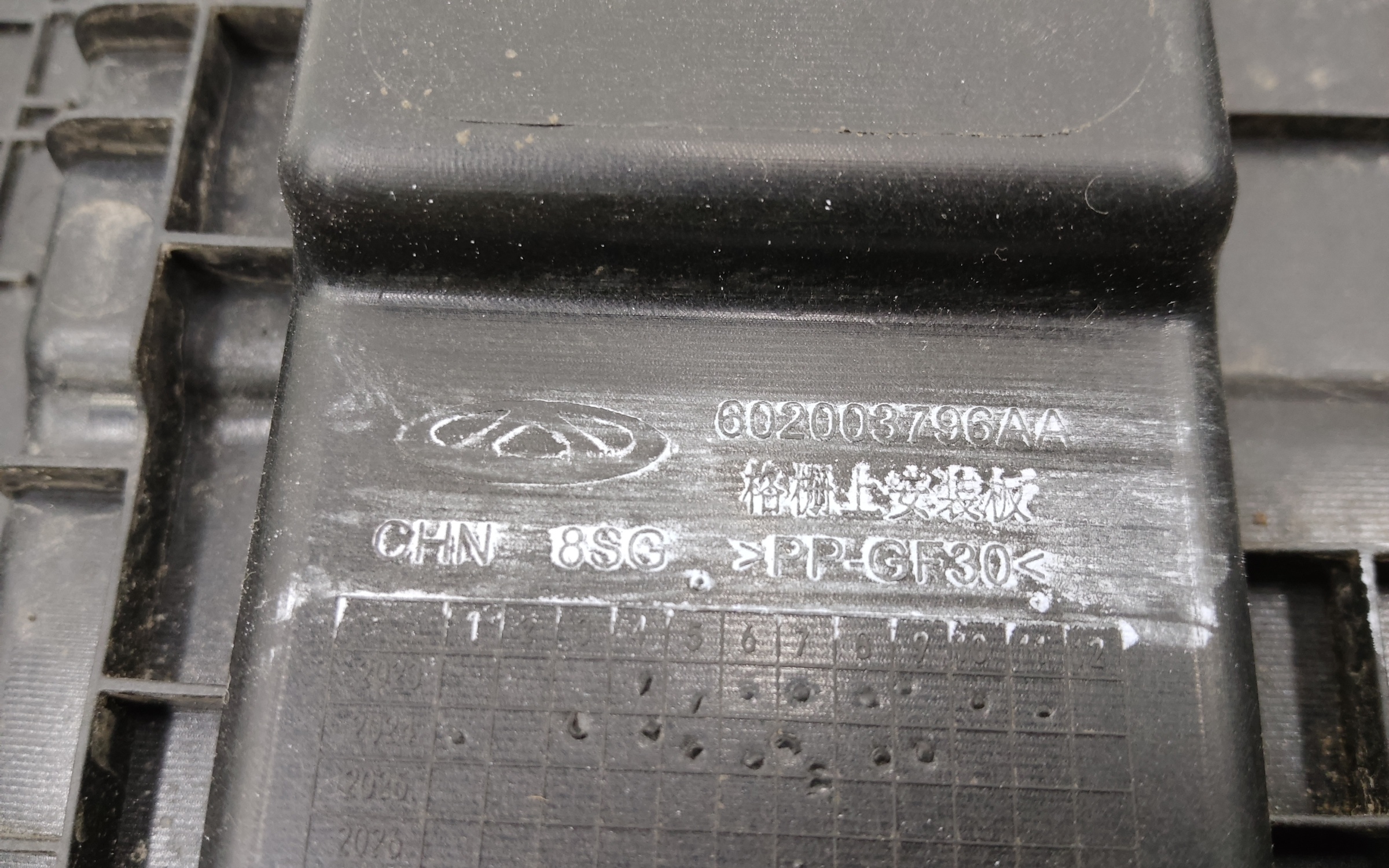 Накладка передней панели Chery Tiggo 8 Pro Max Restail