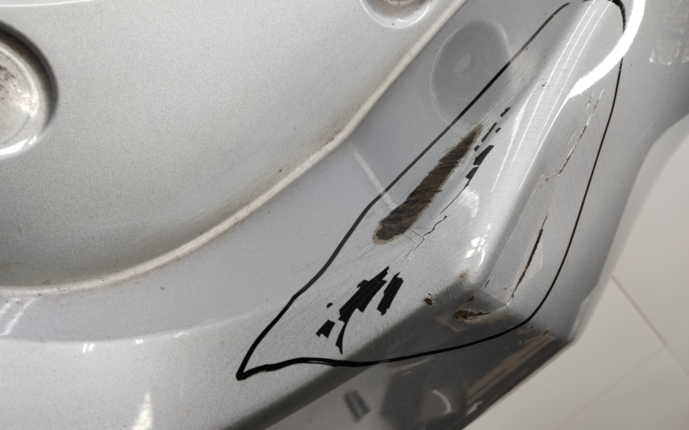 Бампер задний Geely Atlas