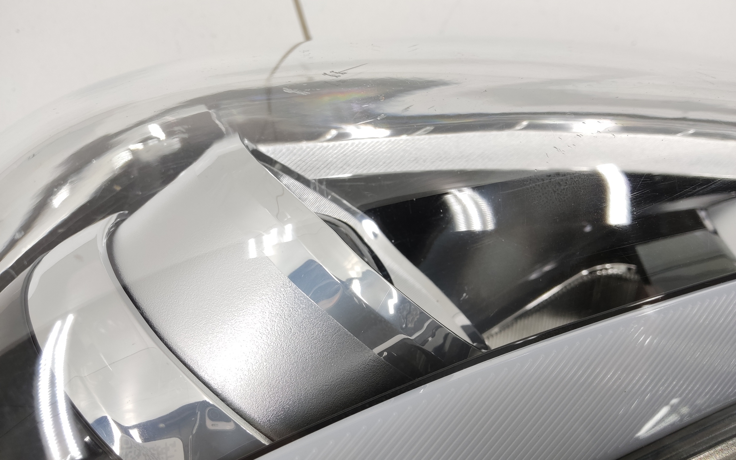 Фара передняя левая линза Hyundai Creta 1 галоген ДХО белая