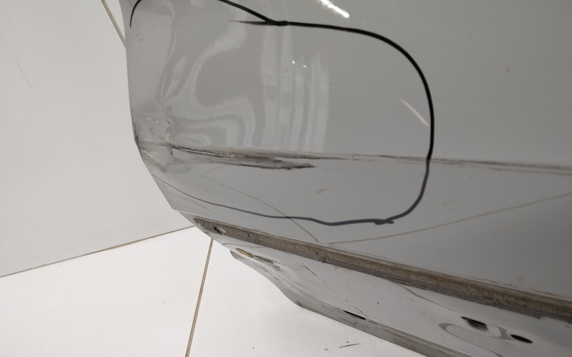 Дверь задняя левая Skoda Kodiaq