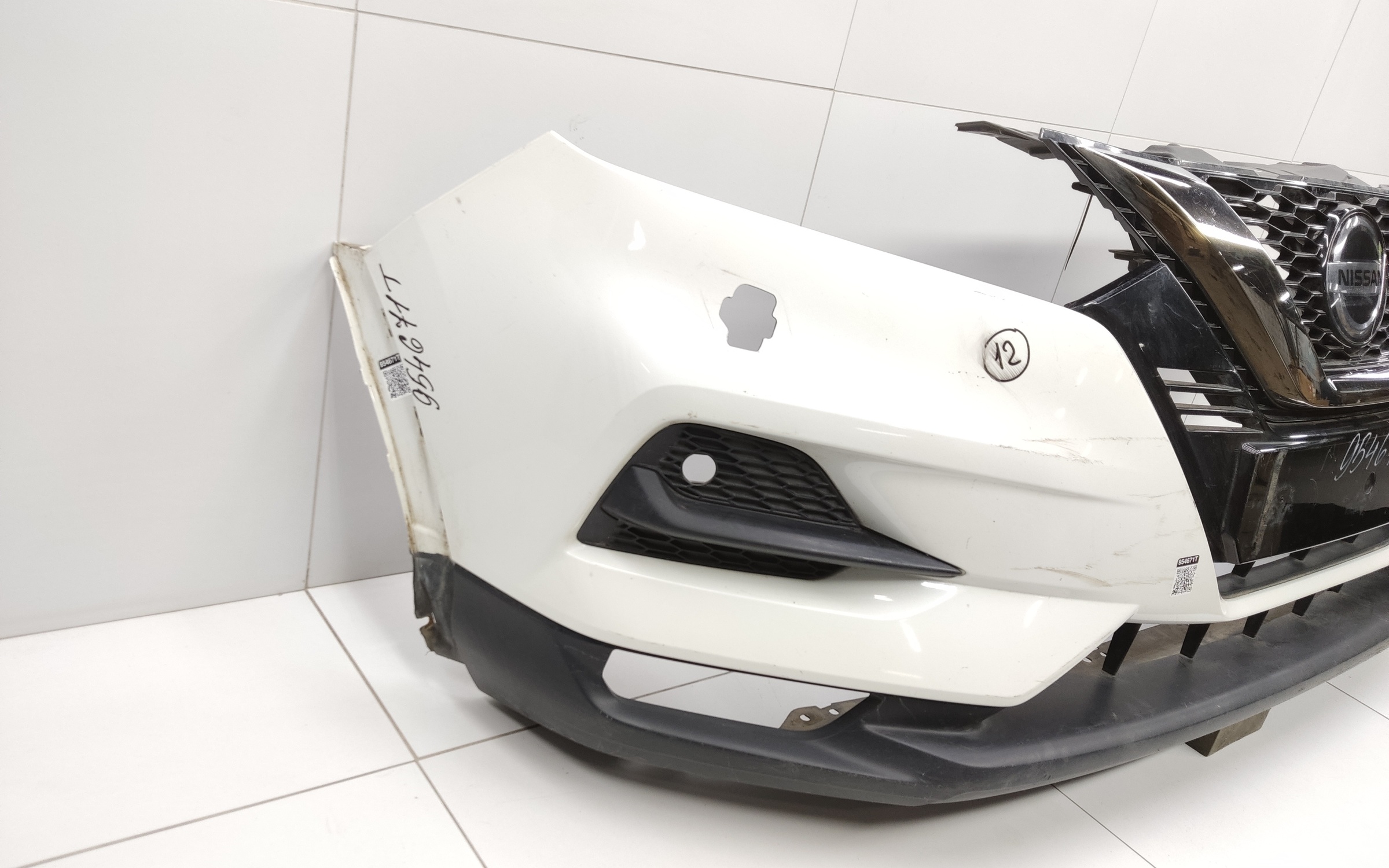 Бампер передний Nissan Qashqai 2 Restail