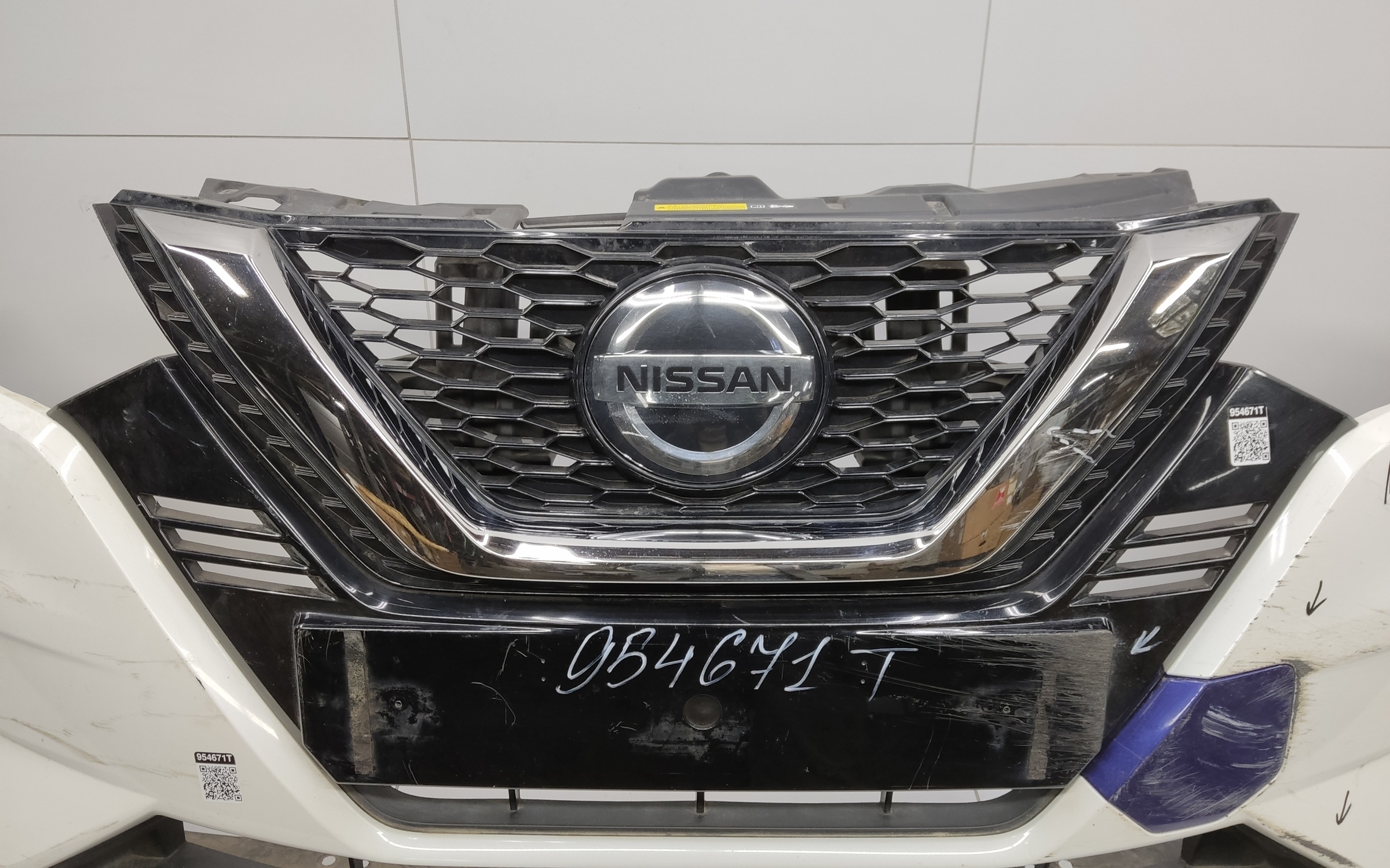 Бампер передний Nissan Qashqai 2 Restail