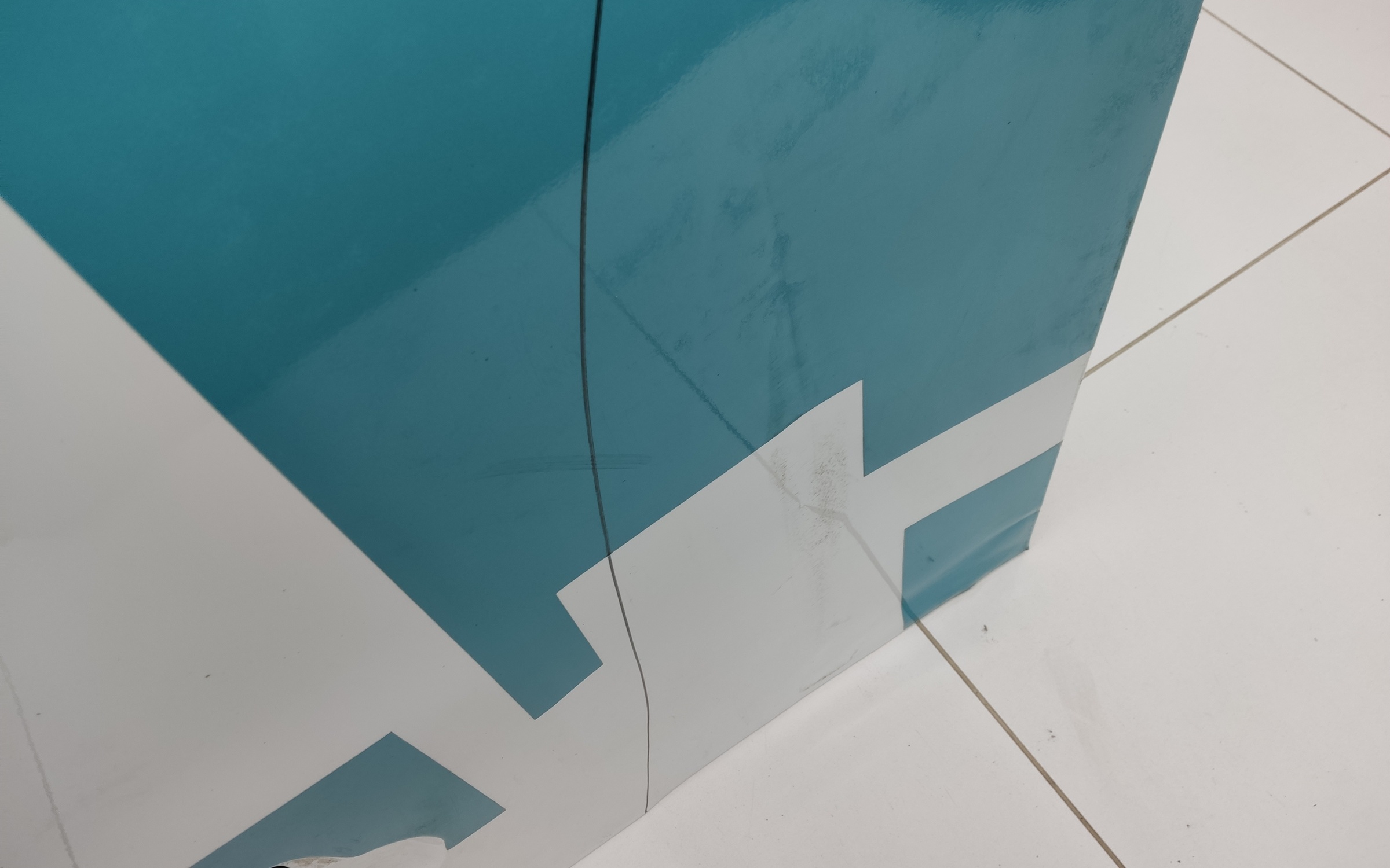 Дверь задняя правая распашная глухая Sollers Atlant 190см