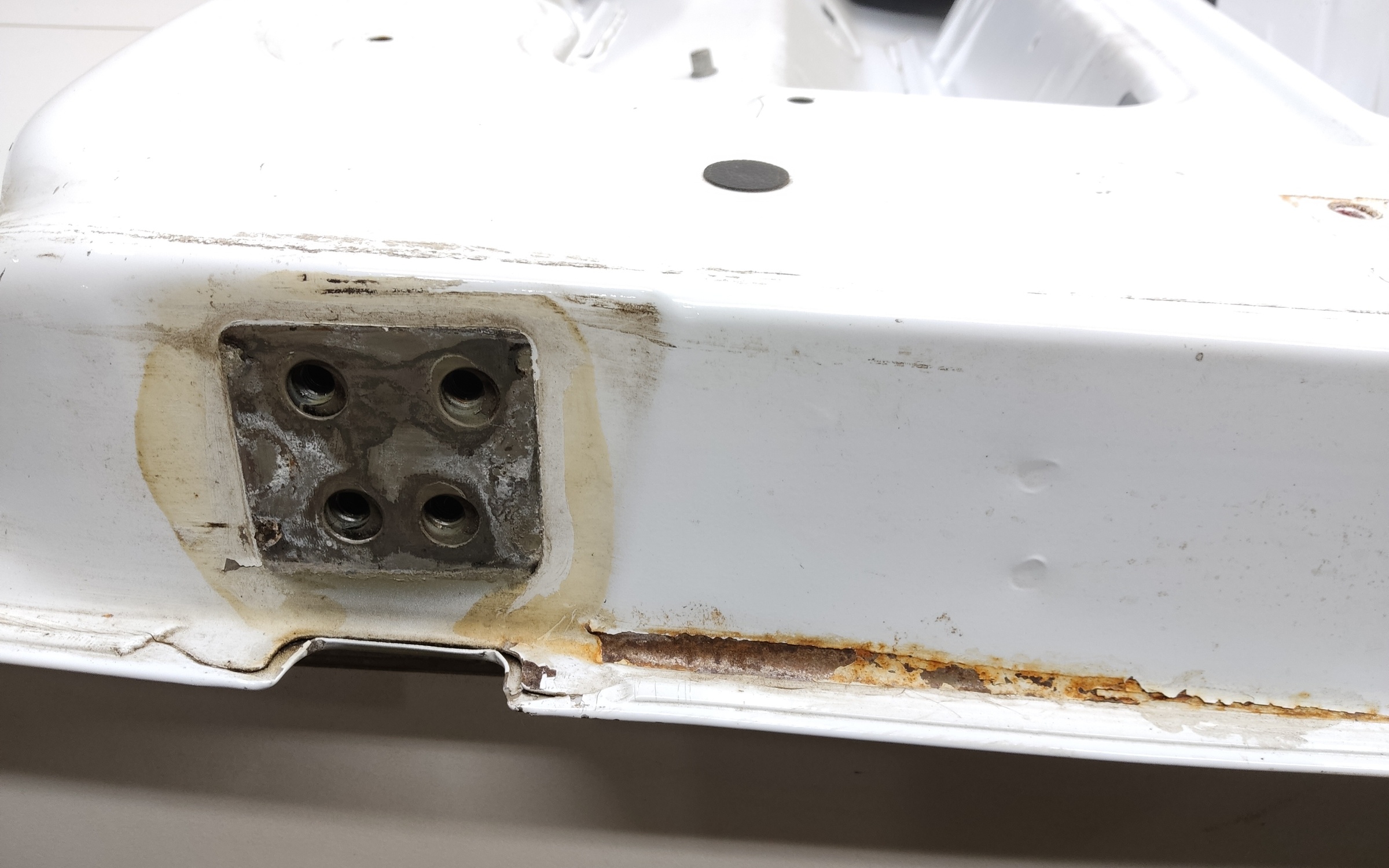 Дверь задняя левая распашная глухая Sollers Atlant 190см