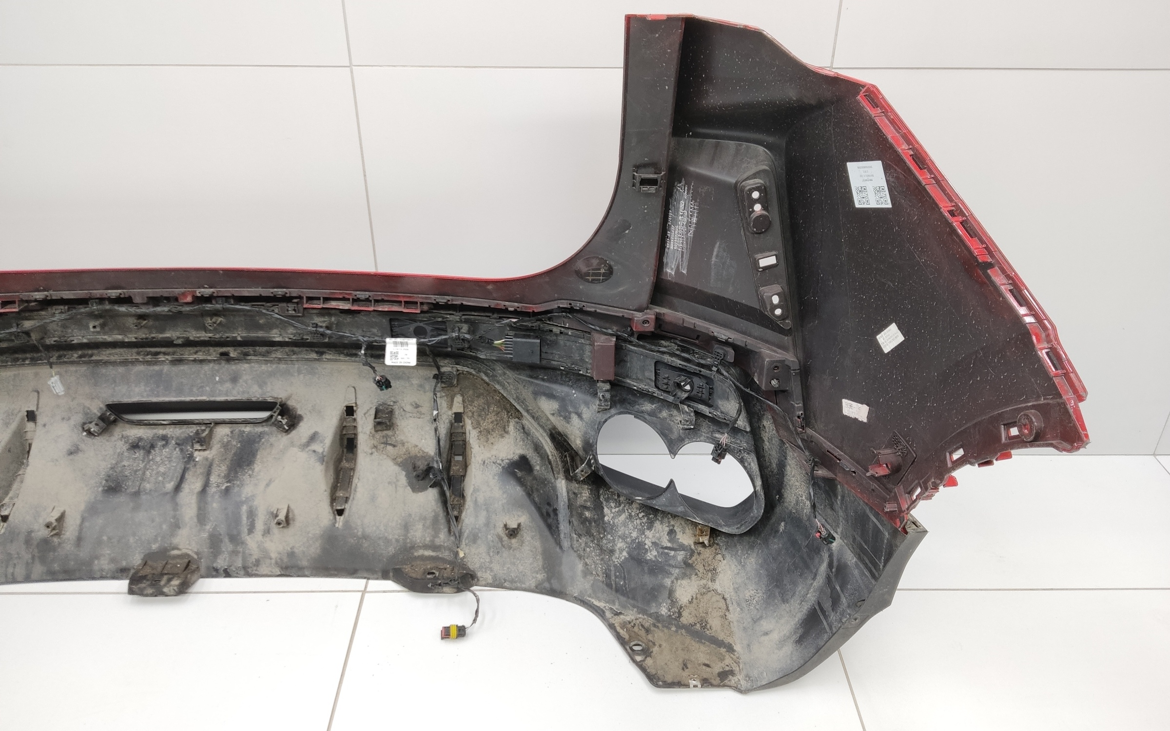 Бампер задний верхняя часть Geely Coolray 1 Restail