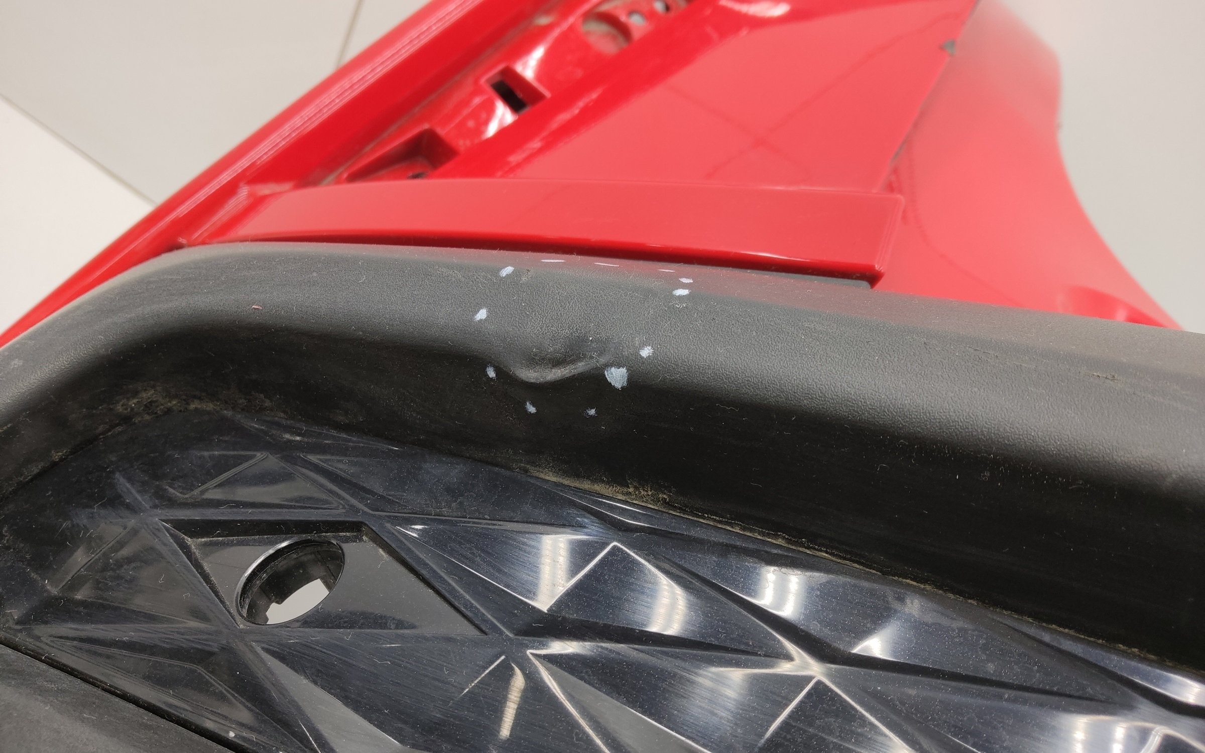 Бампер задний верхняя часть Geely Coolray 1 Restail