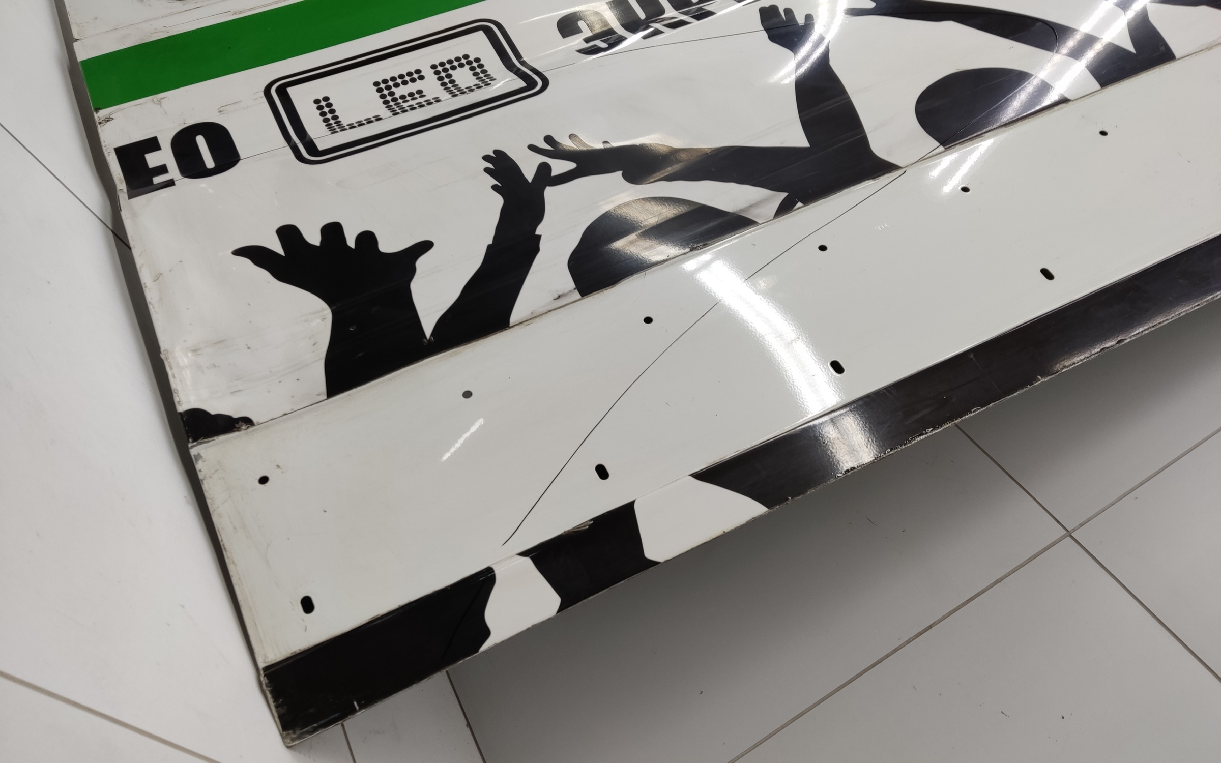 Дверь правая сдвижная под стекло Peugeot Boxer 3 Restail 196 см