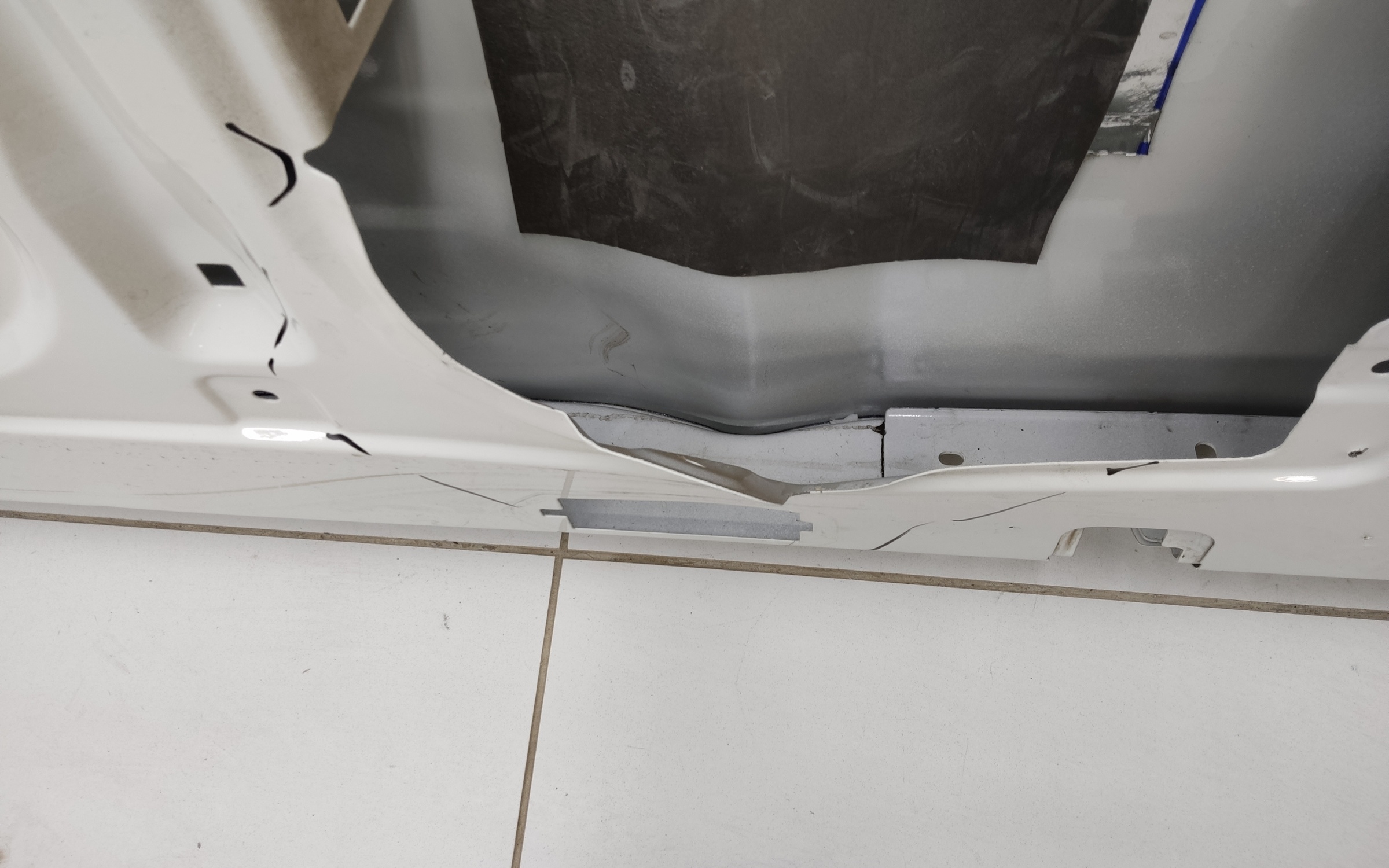 Дверь правая сдвижная под стекло Peugeot Boxer 3 Restail 196 см