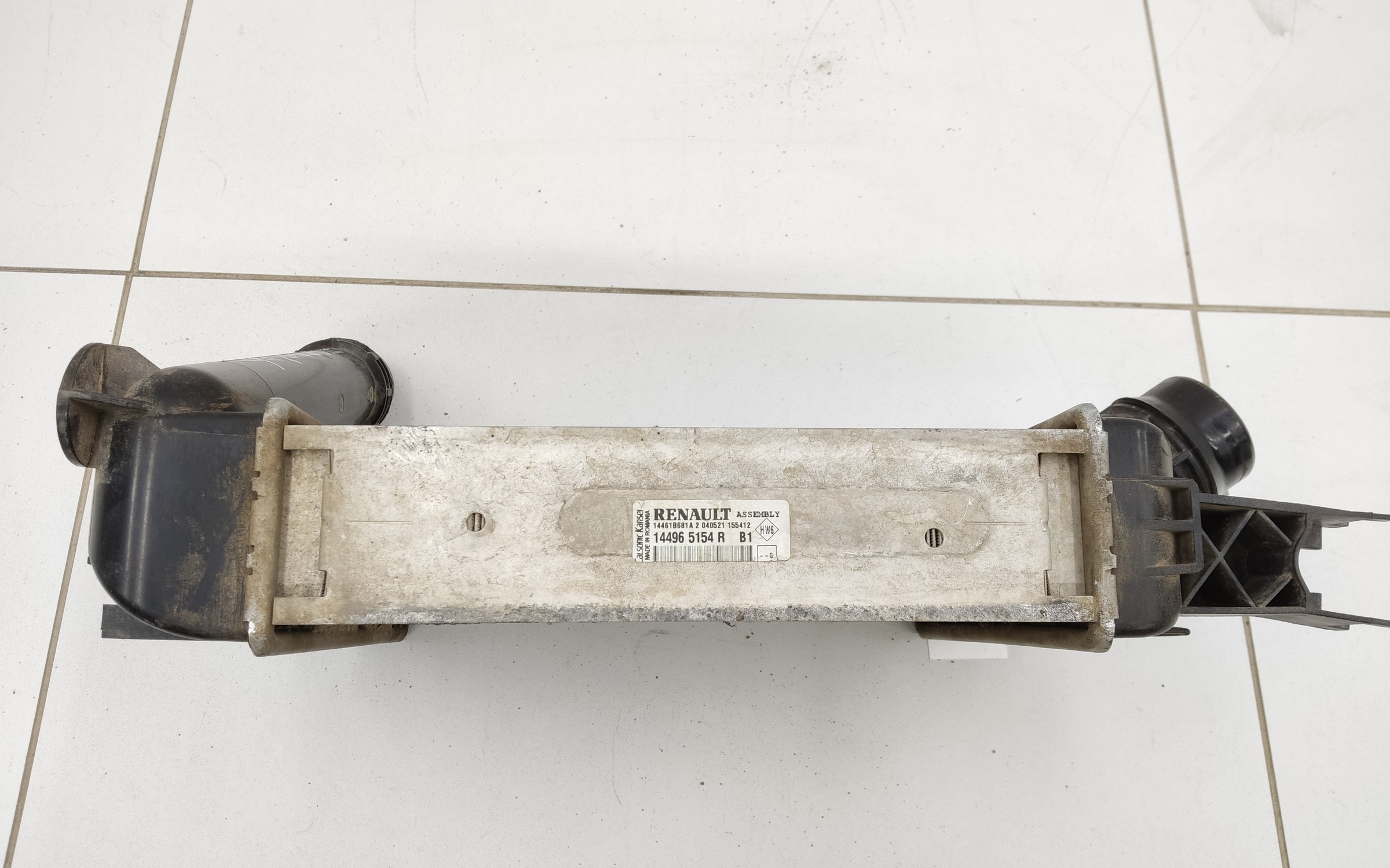 Радиатор турбины "интеркулер" Renault Kaptur