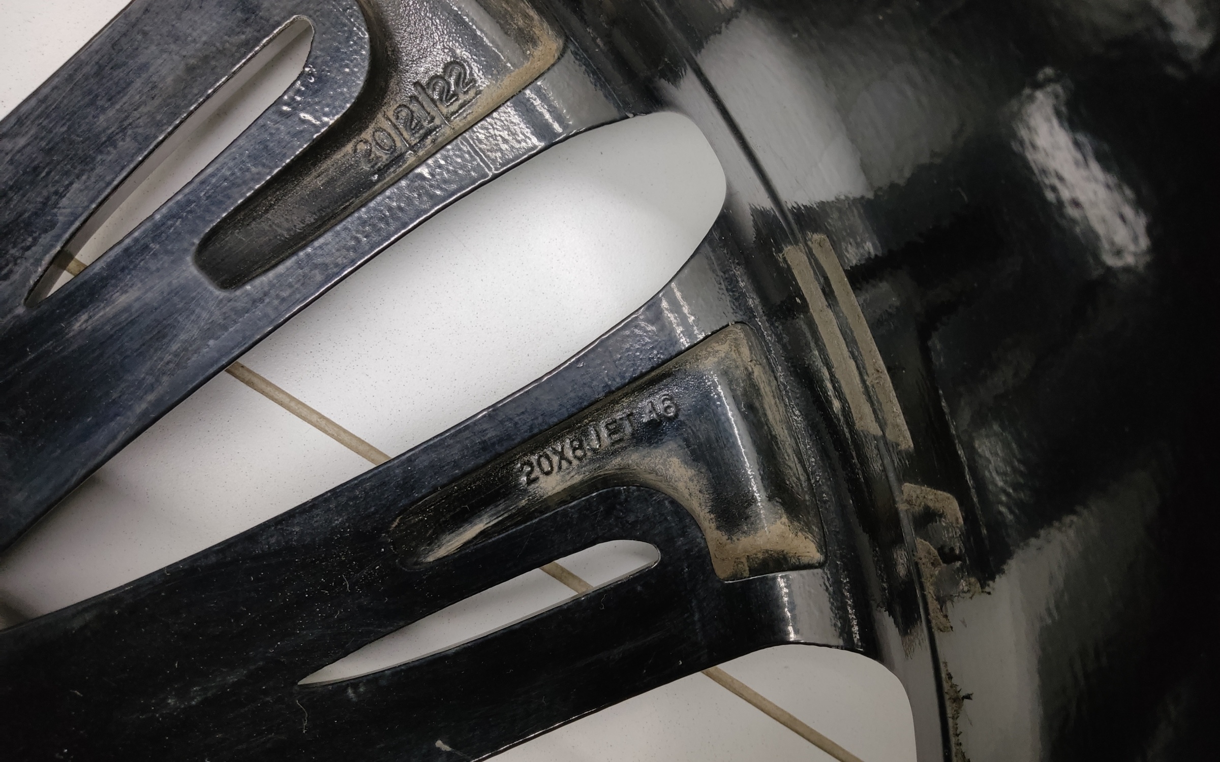 Диск колеса литой Geely Tugella R20 черный