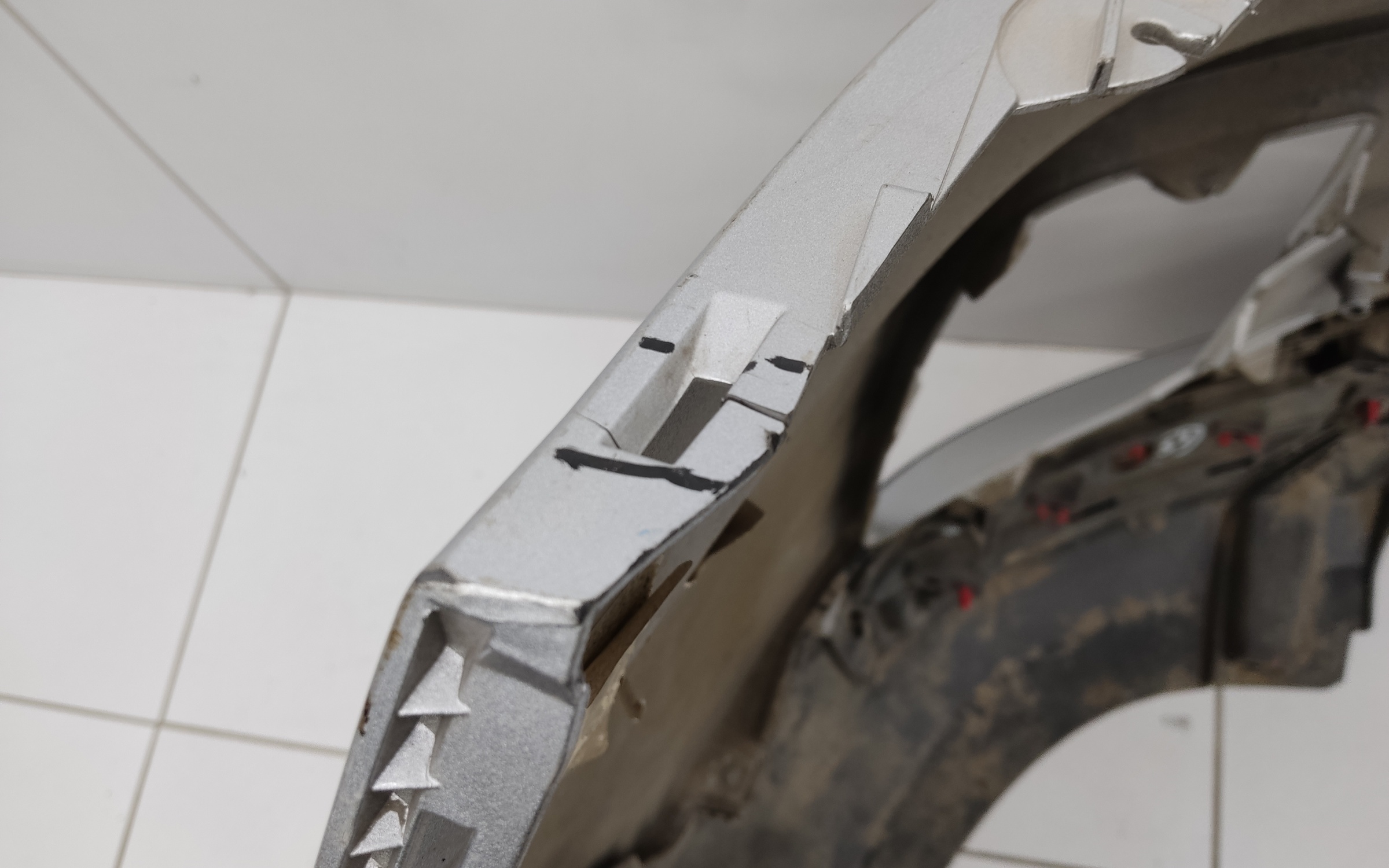 Бампер задний Kia Rio 4 X-Line Restail